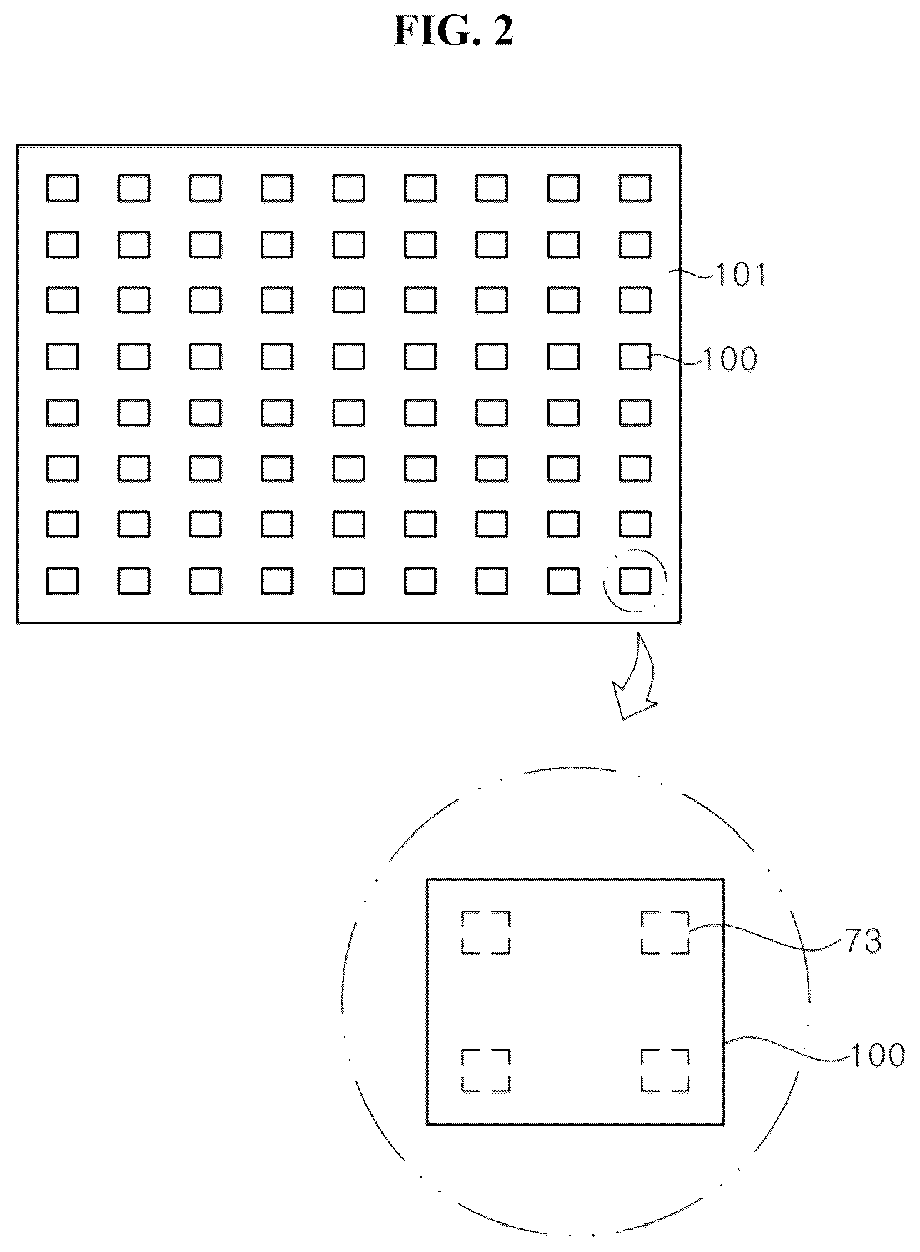 Patent US12622331 Figure 2 – Light emitting device for display and display apparatus having the same
