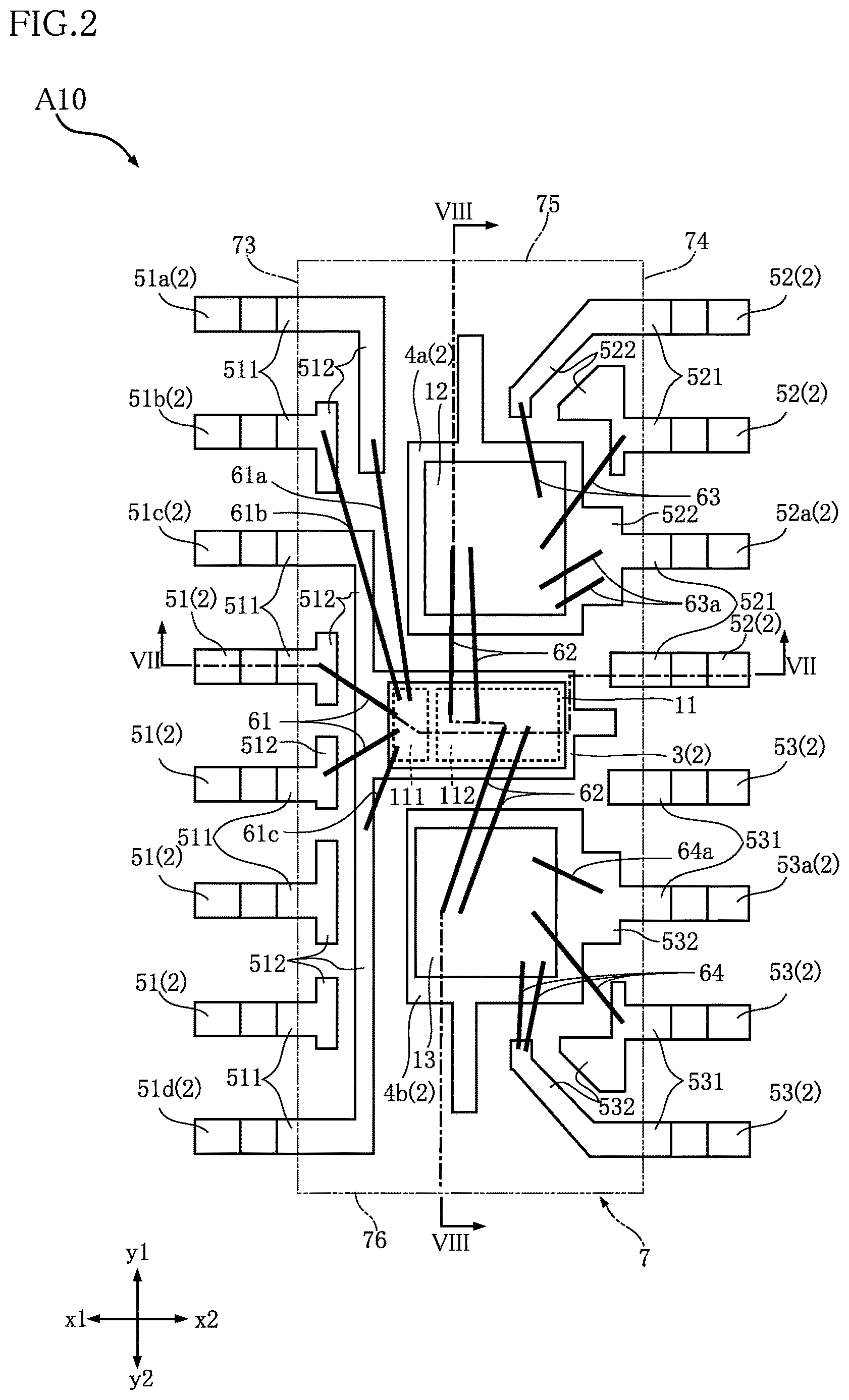 Patent US12622333 Figure 2 – Semiconductor device