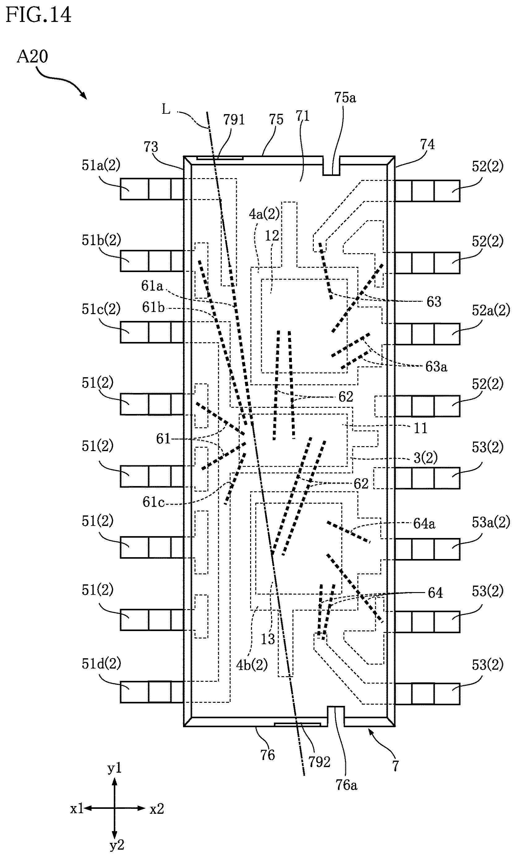 Patent US12622333 Figure 13 – Semiconductor device