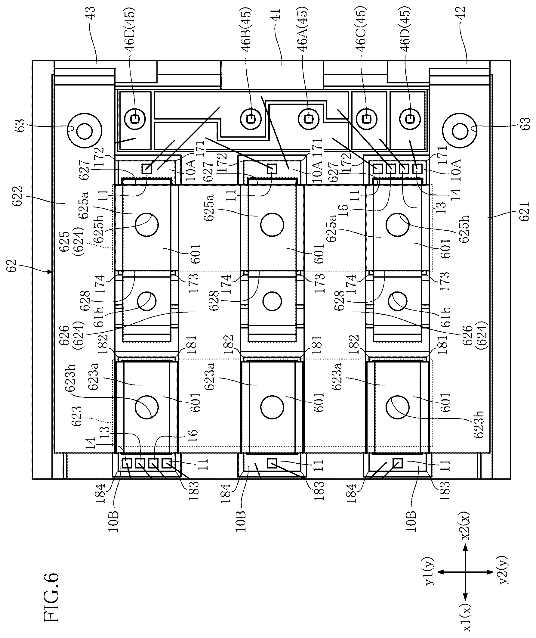 Patent US12622334 Figure 6 – Semiconductor module
