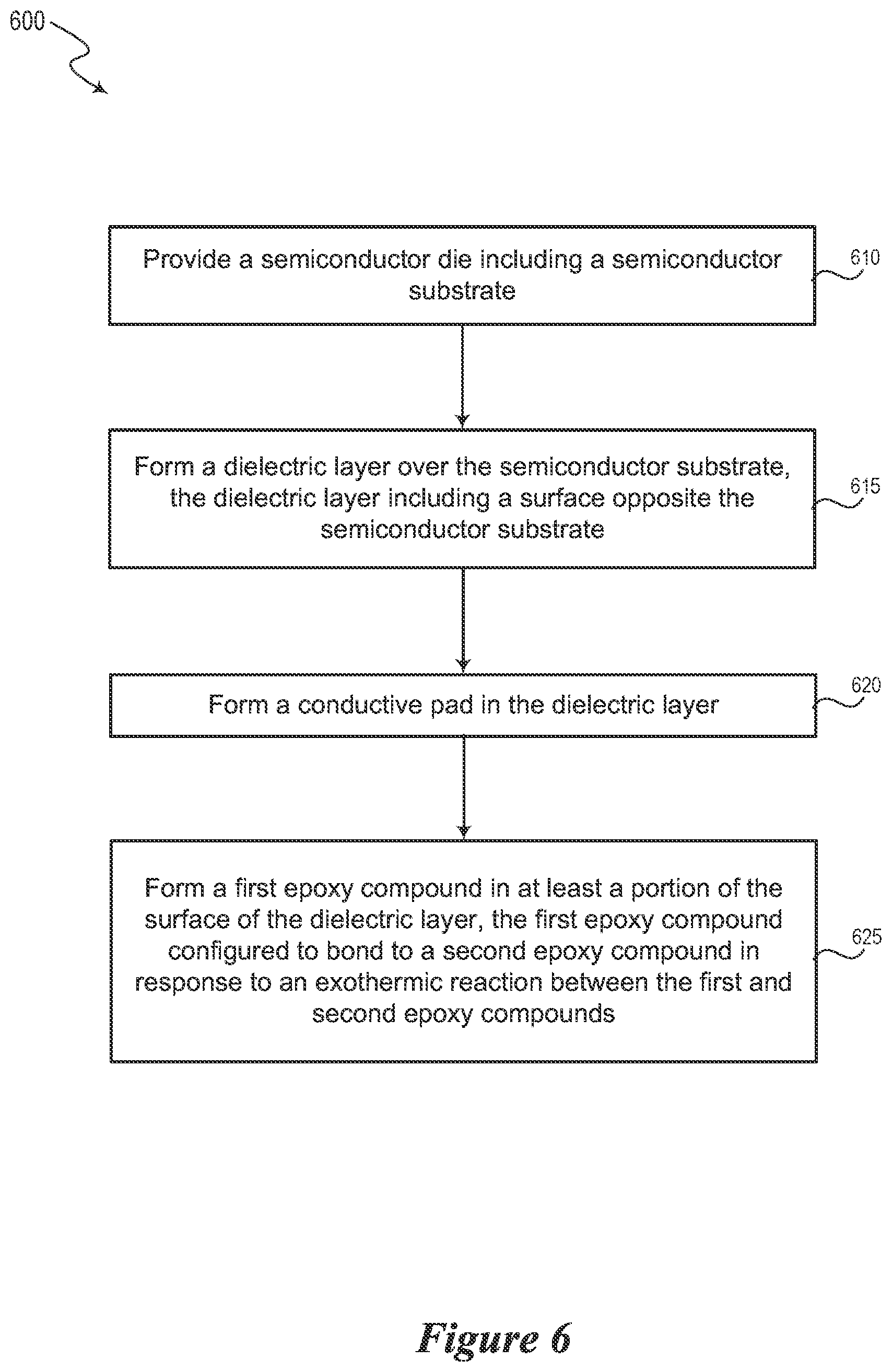 Patent US12622335 Figure 7 – Exothermic reactive bonding for semiconductor die assemblies and associated systems and methods