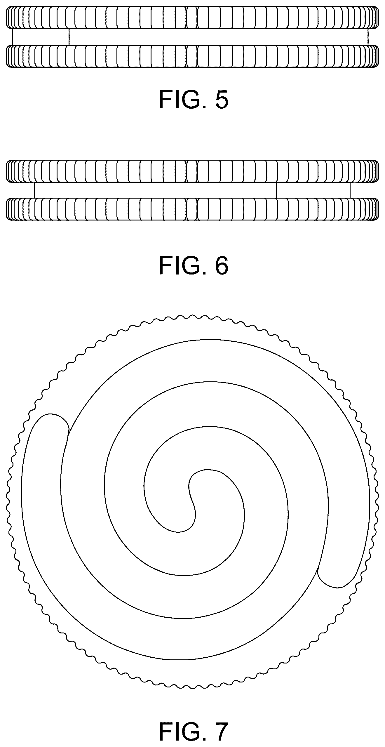 Patent USD1123300 Figure 3 – Food product