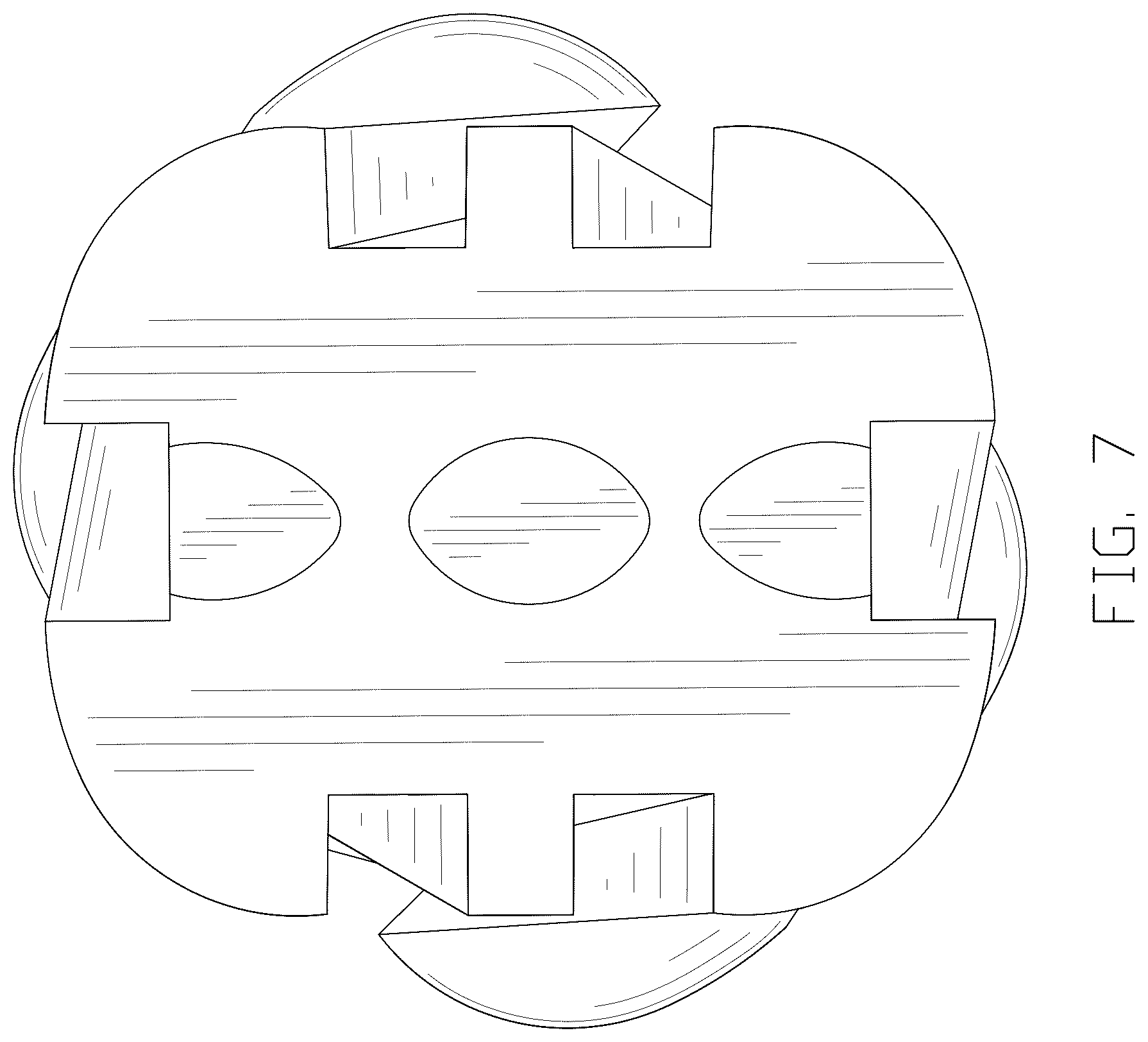 Patent USD1123301 Figure 7 – Pet dental chew