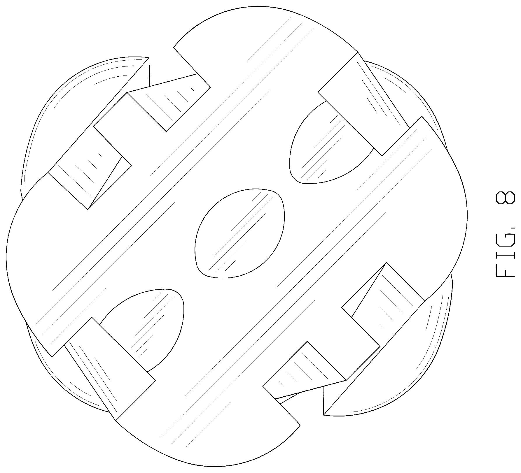 Patent USD1123301 Figure 8 – Pet dental chew