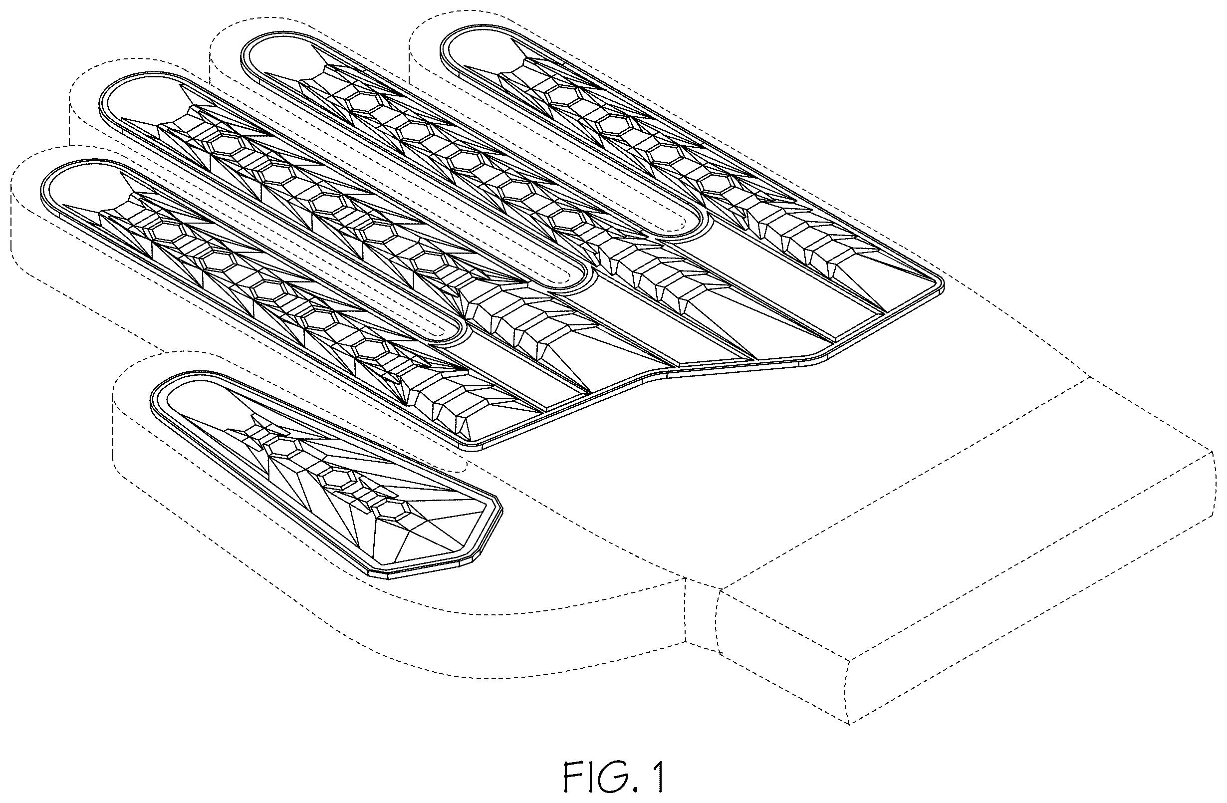 Patent USD1123302 — Glove — Figure 1