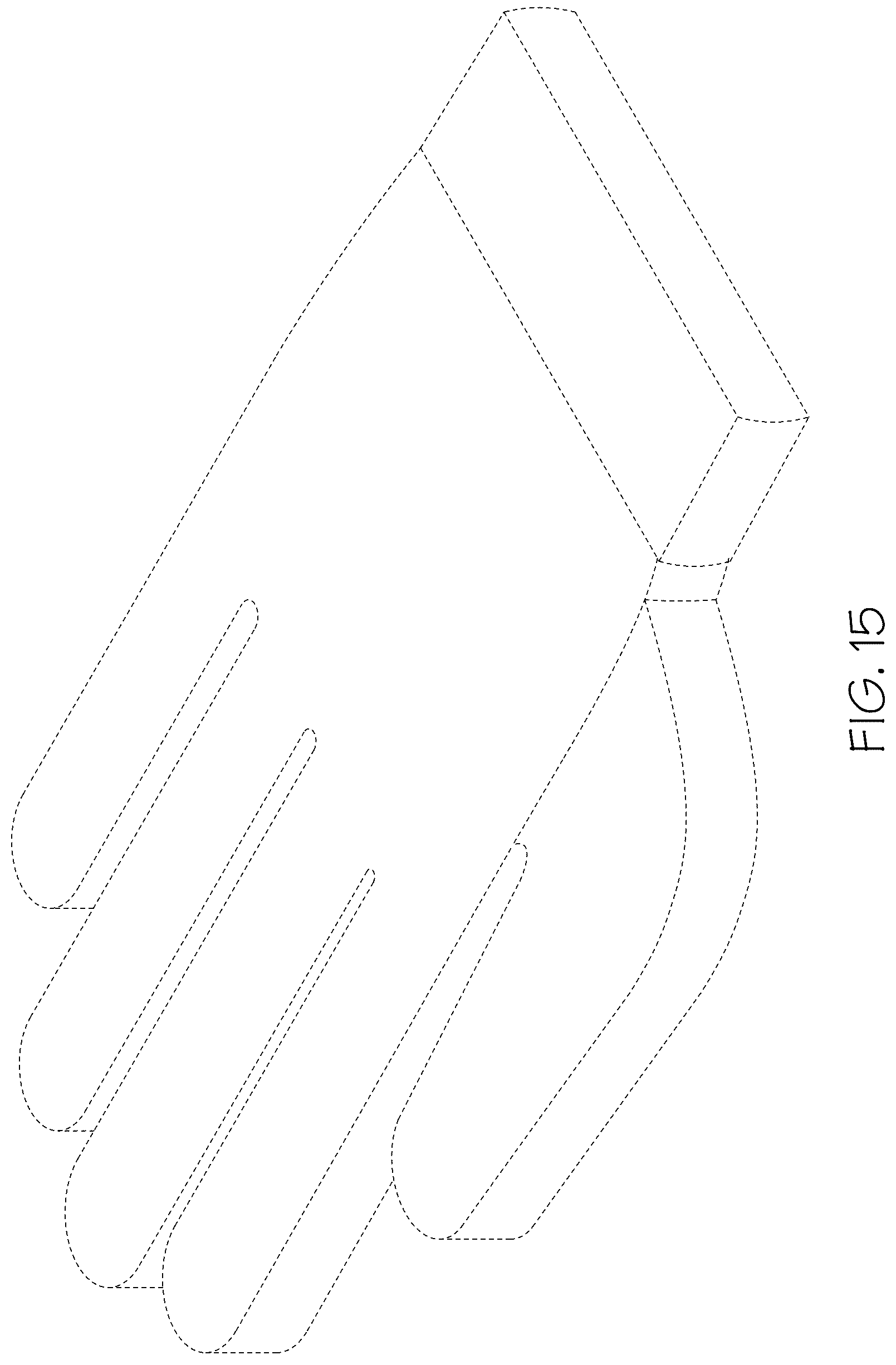 Patent USD1123302 Figure 11 – Glove