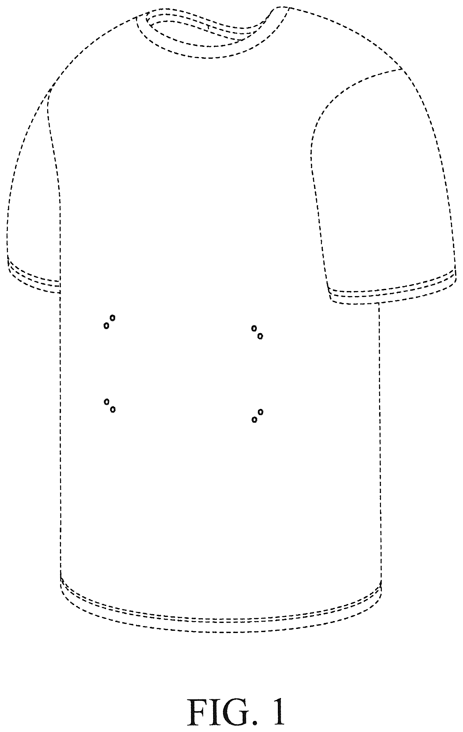 Patent USD1123305 — Sports shirt — Figure 1