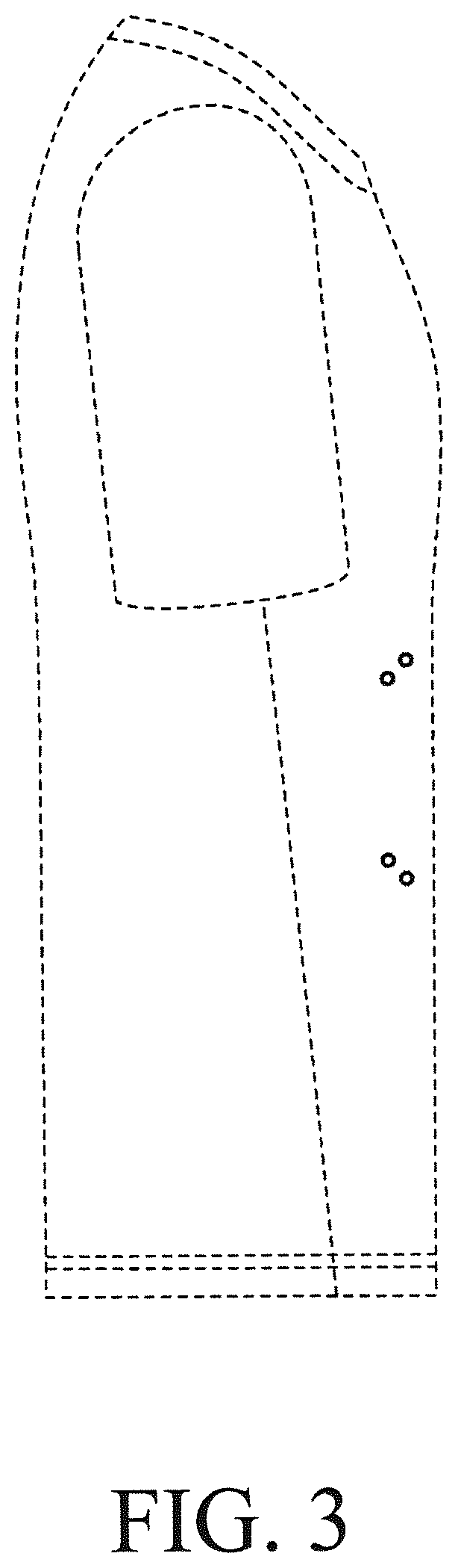 Patent USD1123305 Figure 3 – Sports shirt