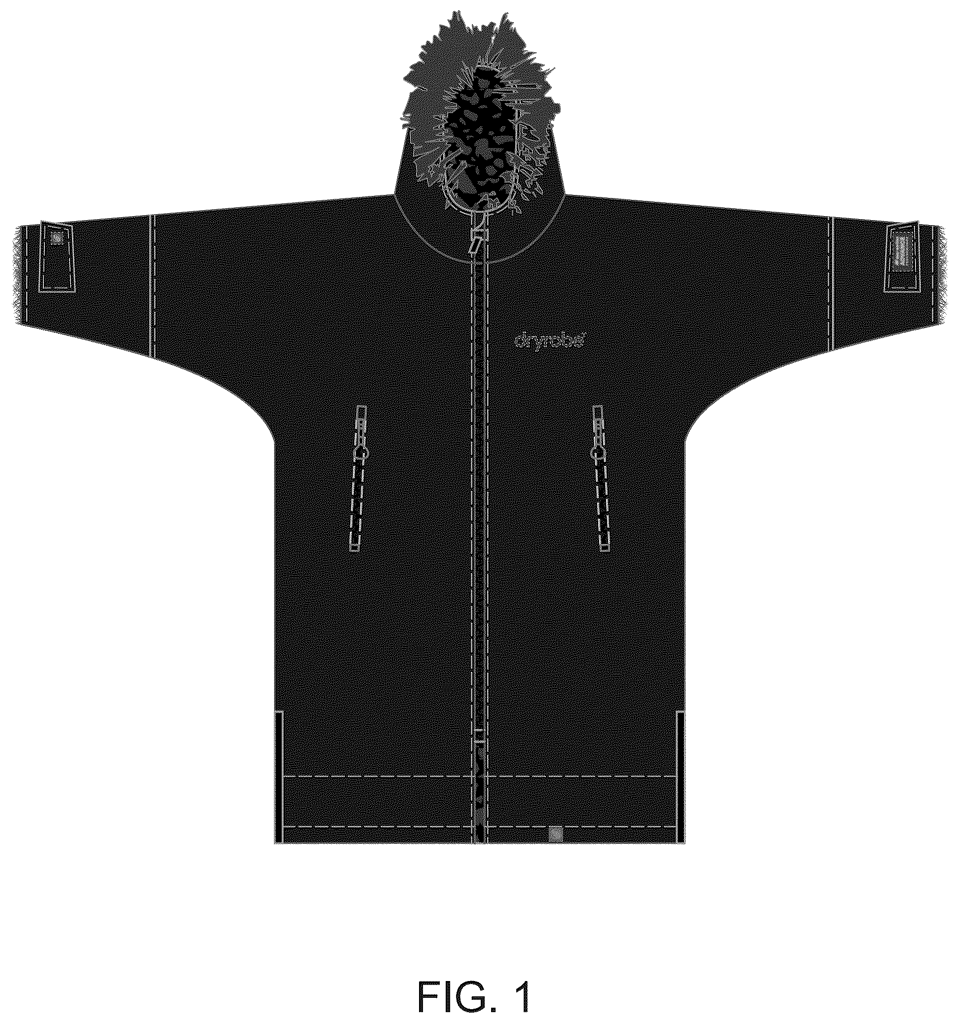 Patent USD1123308 — Garment — Figure 1