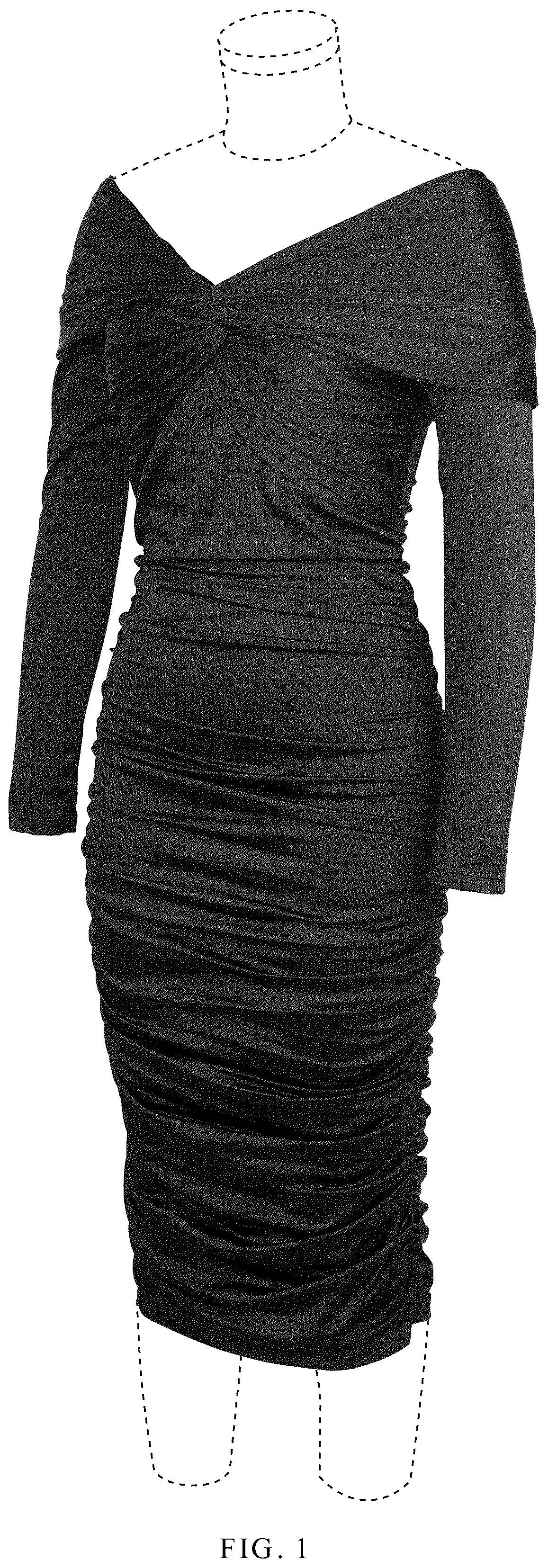Patent USD1123310 — Dress — Figure 1