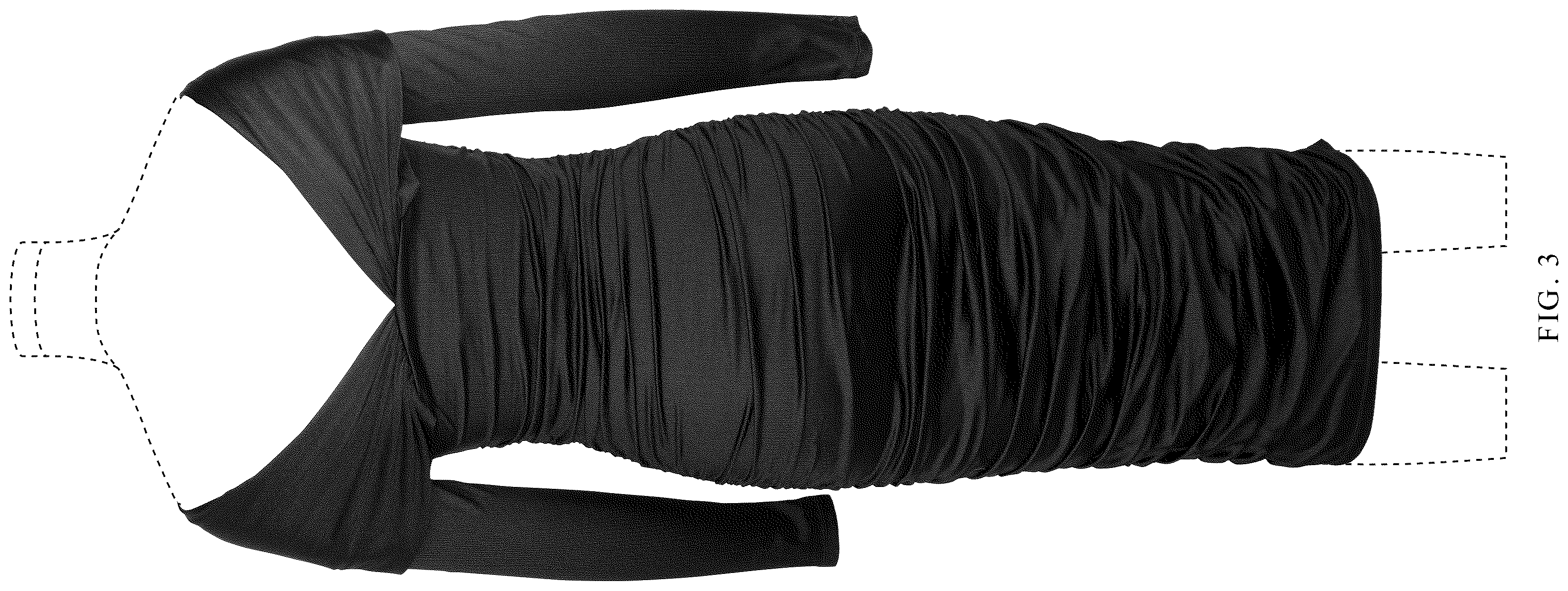 Patent USD1123310 Figure 3 – Dress