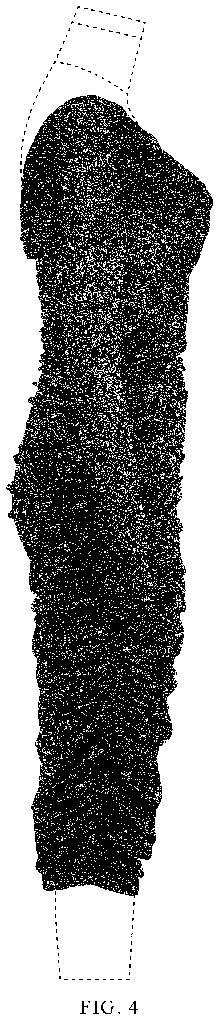 Patent USD1123310 Figure 4 – Dress