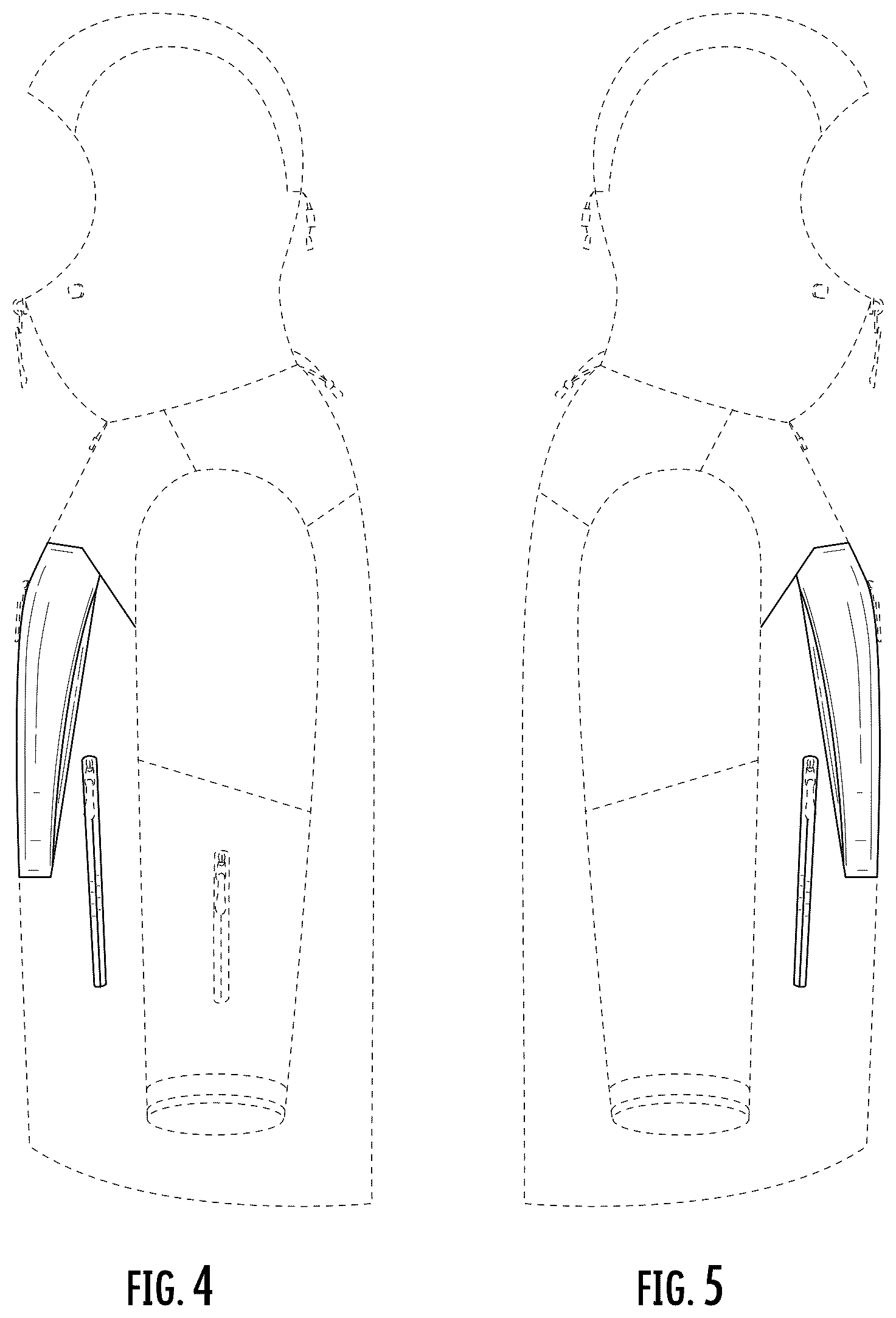 Patent USD1123312 Figure 4 – Jacket