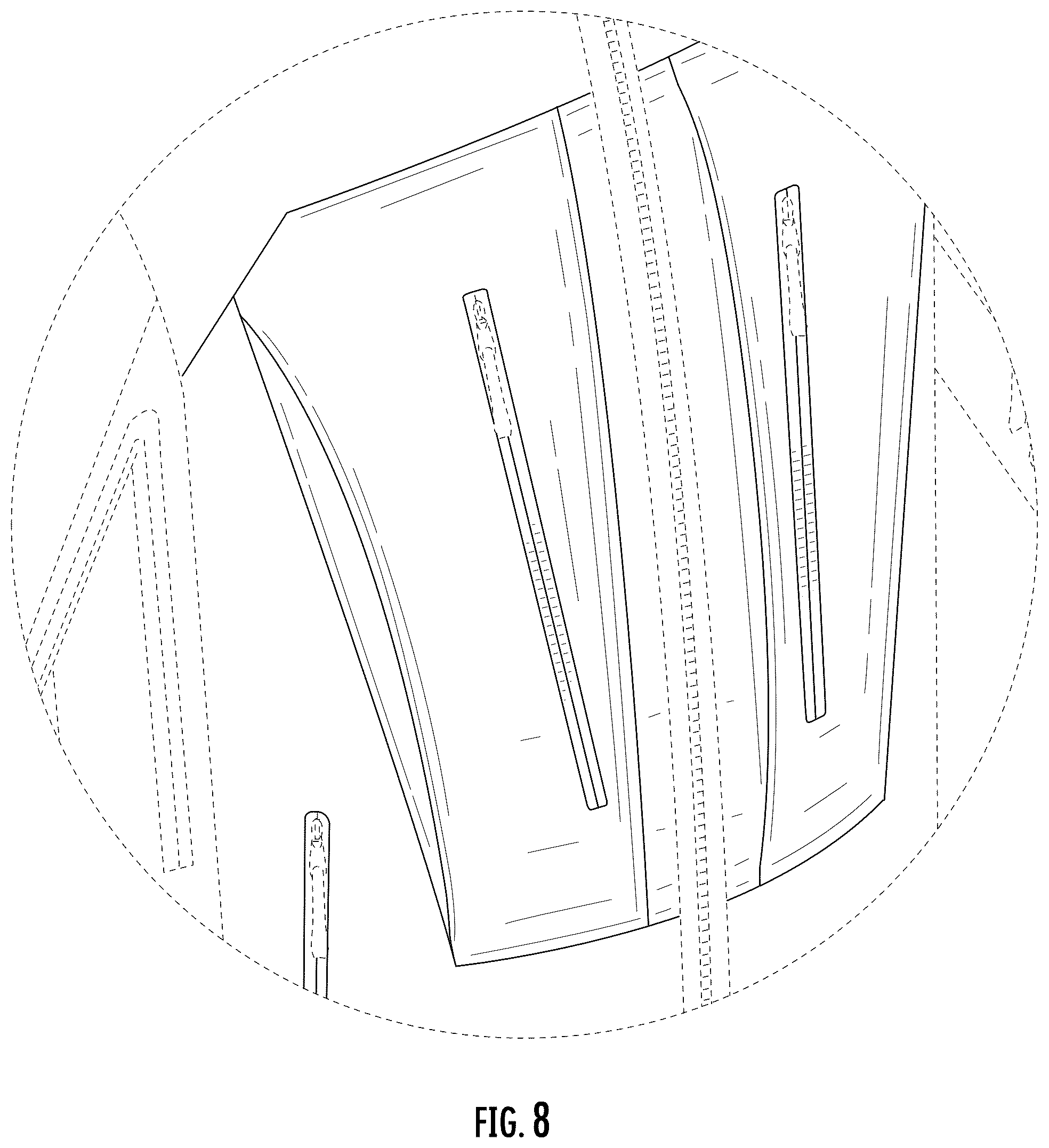 Patent USD1123312 Figure 6 – Jacket
