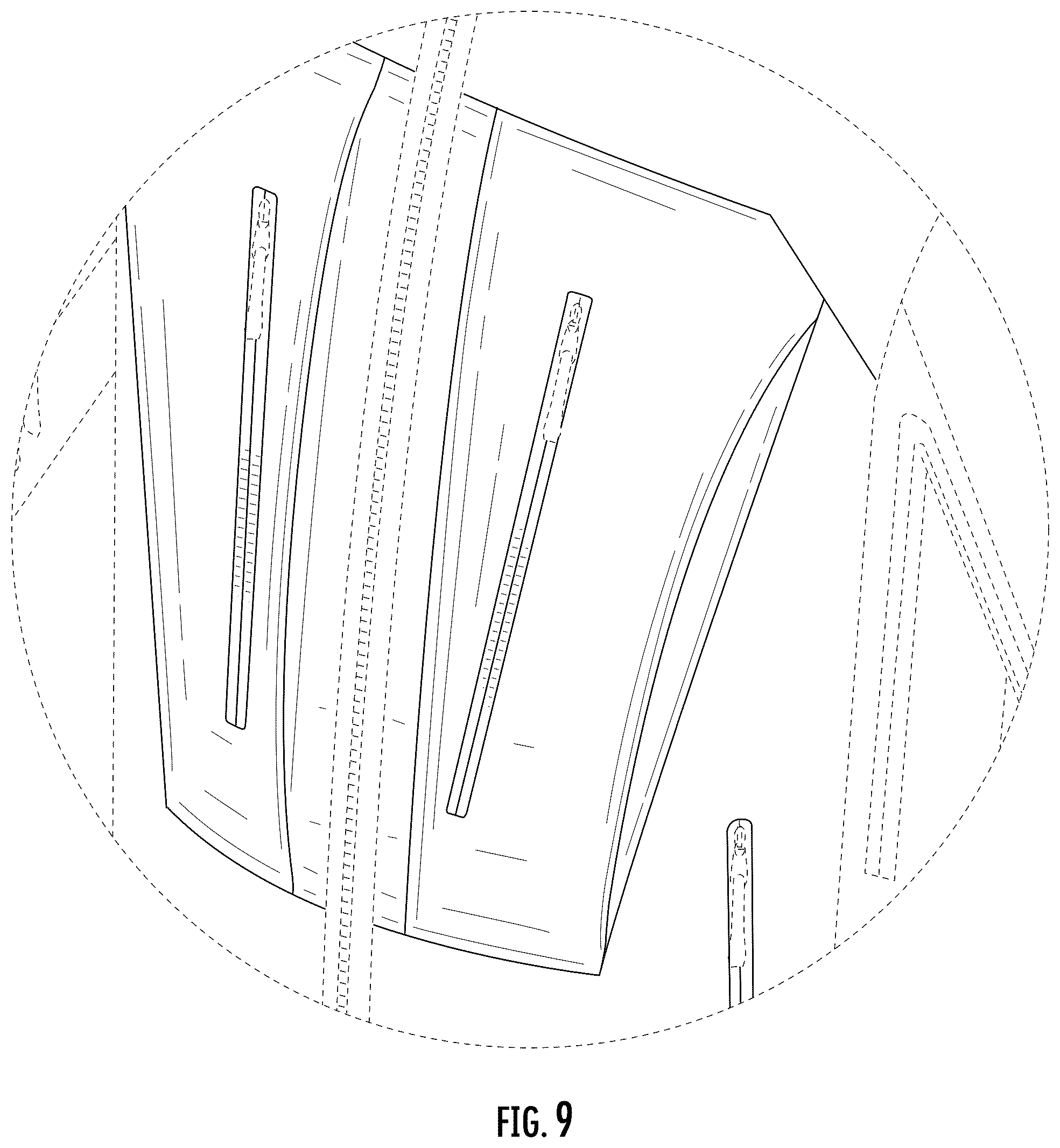 Patent USD1123312 Figure 7 – Jacket