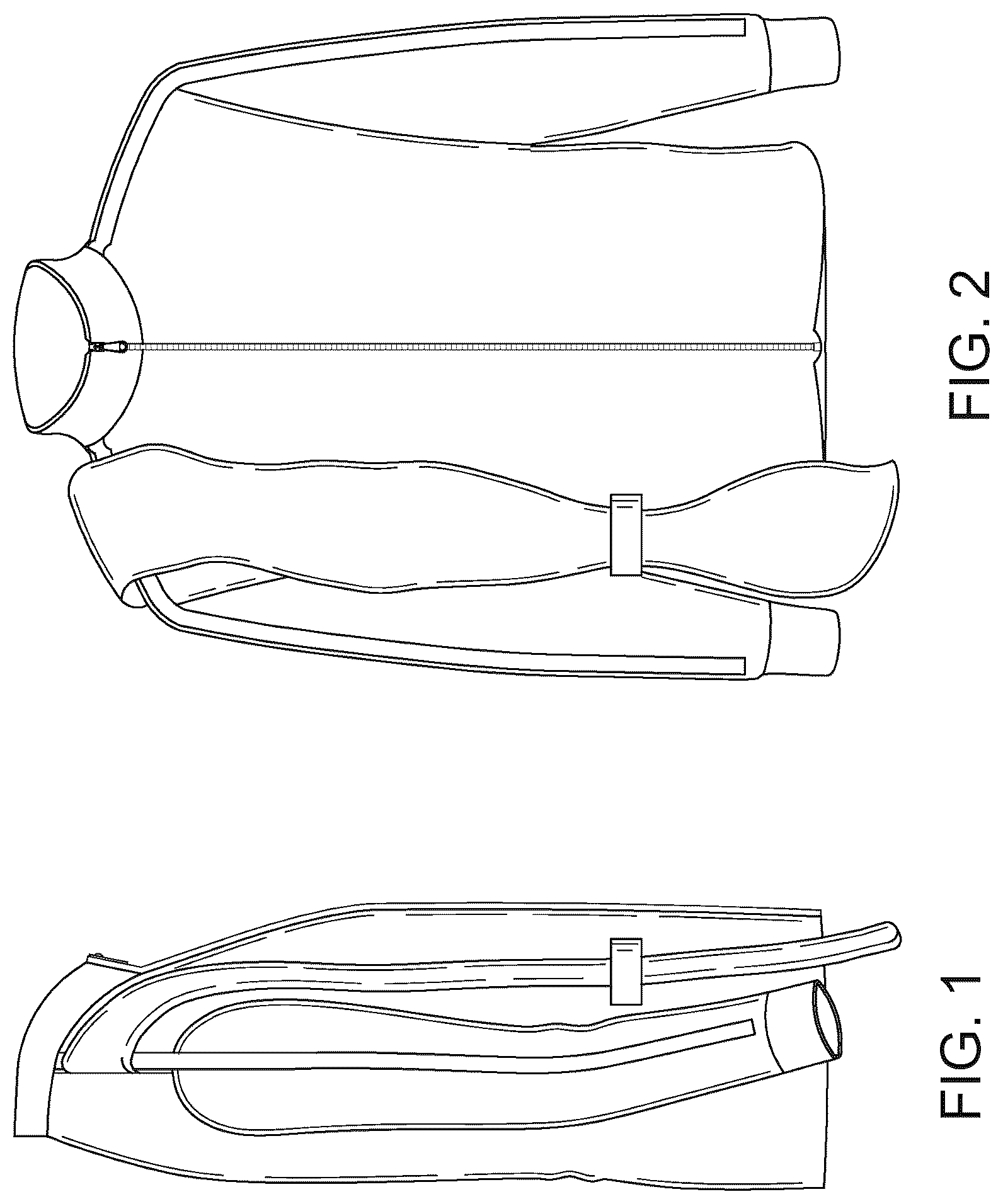 Patent USD1123313 — Item of clothing with attached towel and attached loop — Figure 1