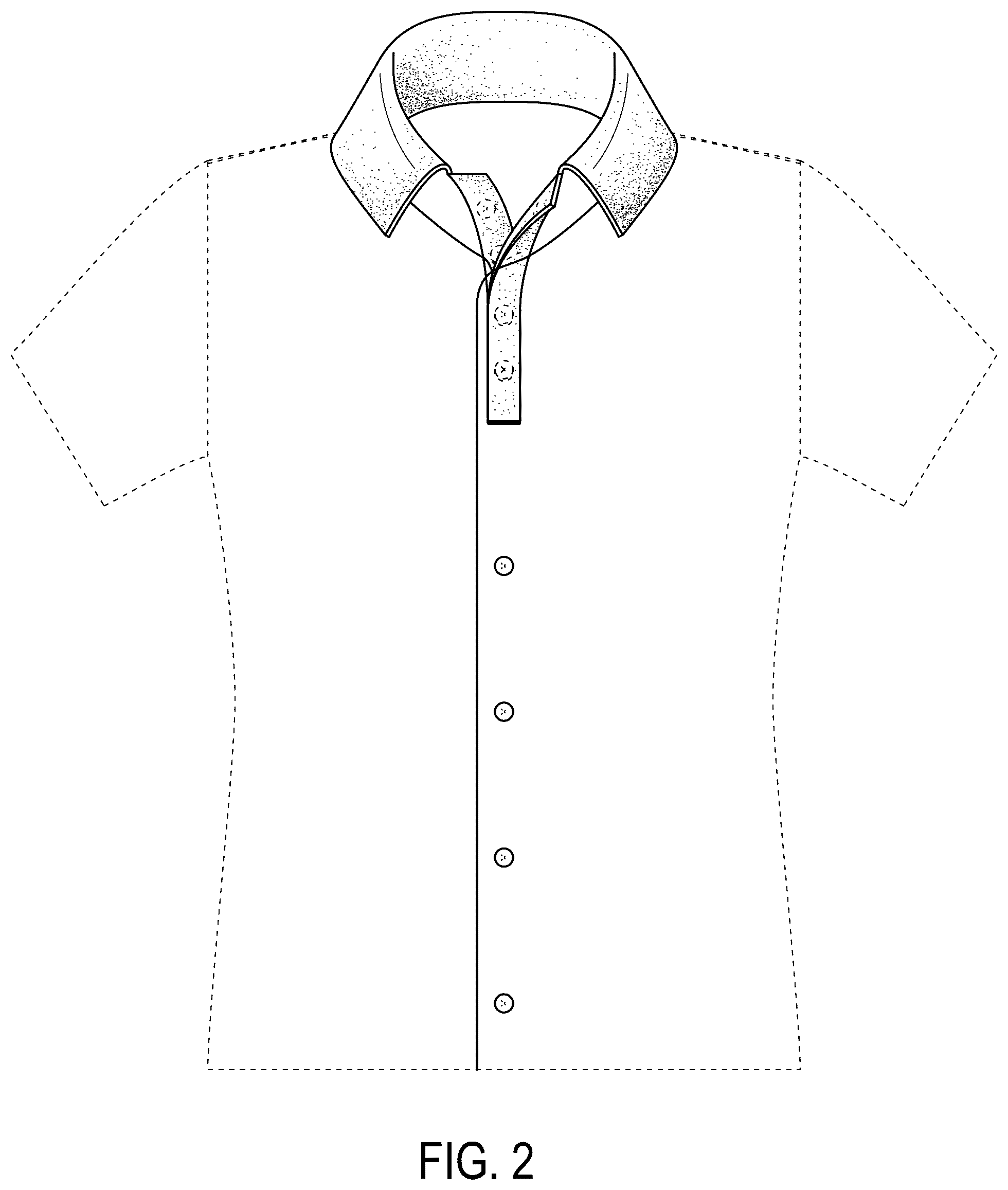 Patent USD1123314 Figure 2 – Shirt