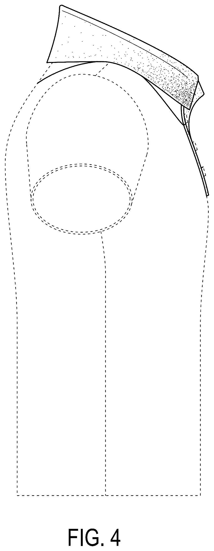 Patent USD1123314 Figure 4 – Shirt