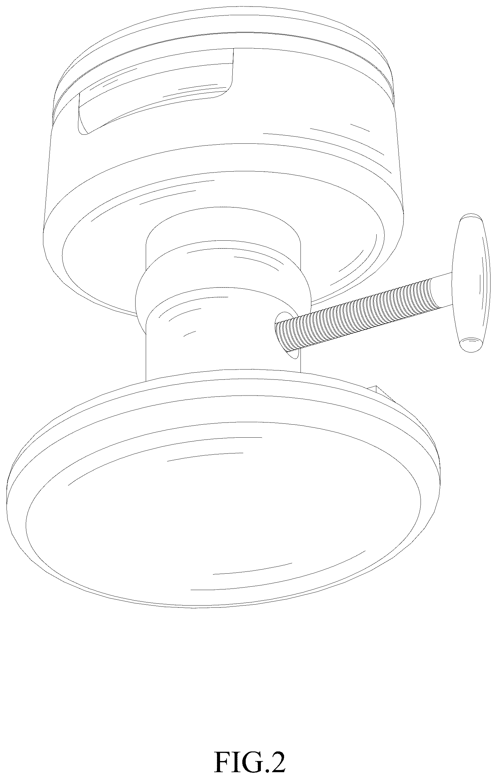 Patent USD1123316 Figure 2 – Hat stretcher