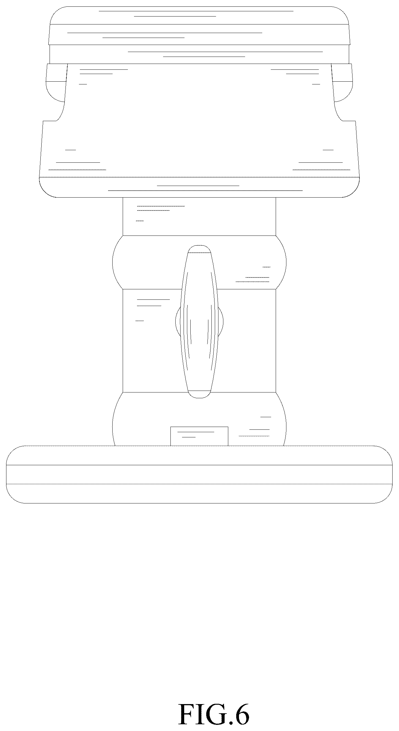Patent USD1123316 Figure 6 – Hat stretcher