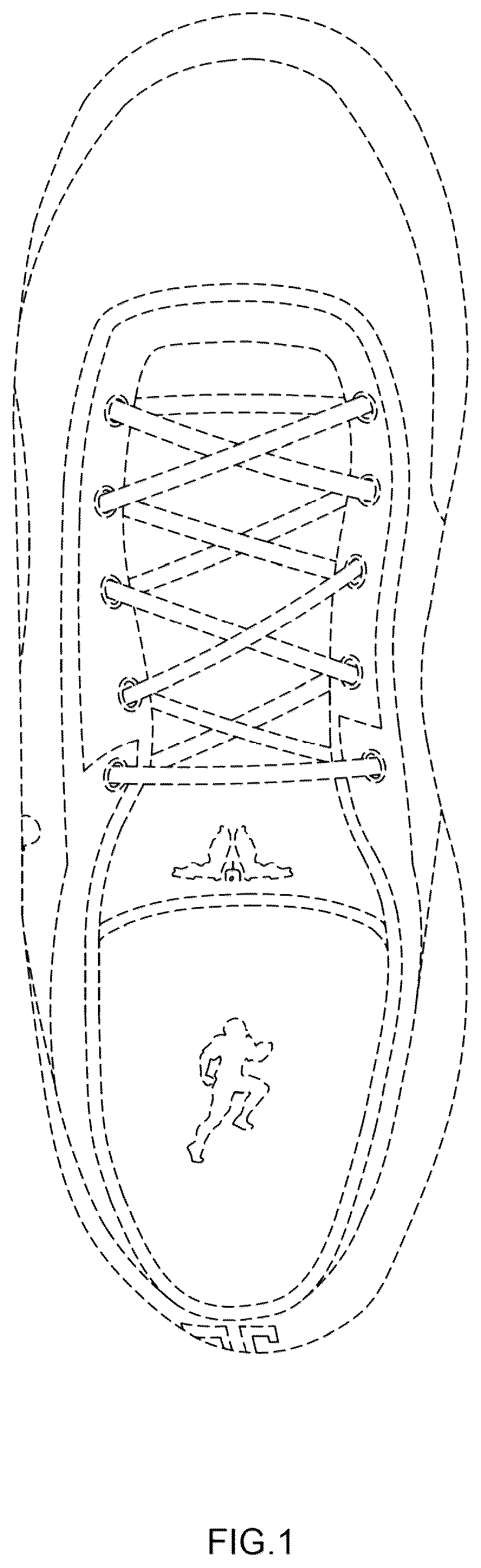 Patent USD1123320 — Sneaker cleat — Figure 1