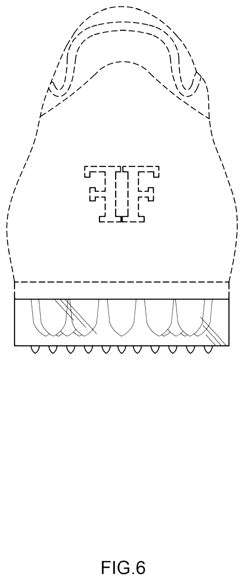 Patent USD1123320 Figure 6 – Sneaker cleat