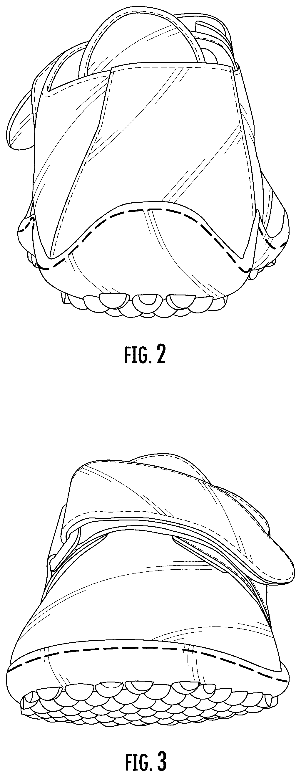 Patent USD1123321 Figure 2 – Shoe