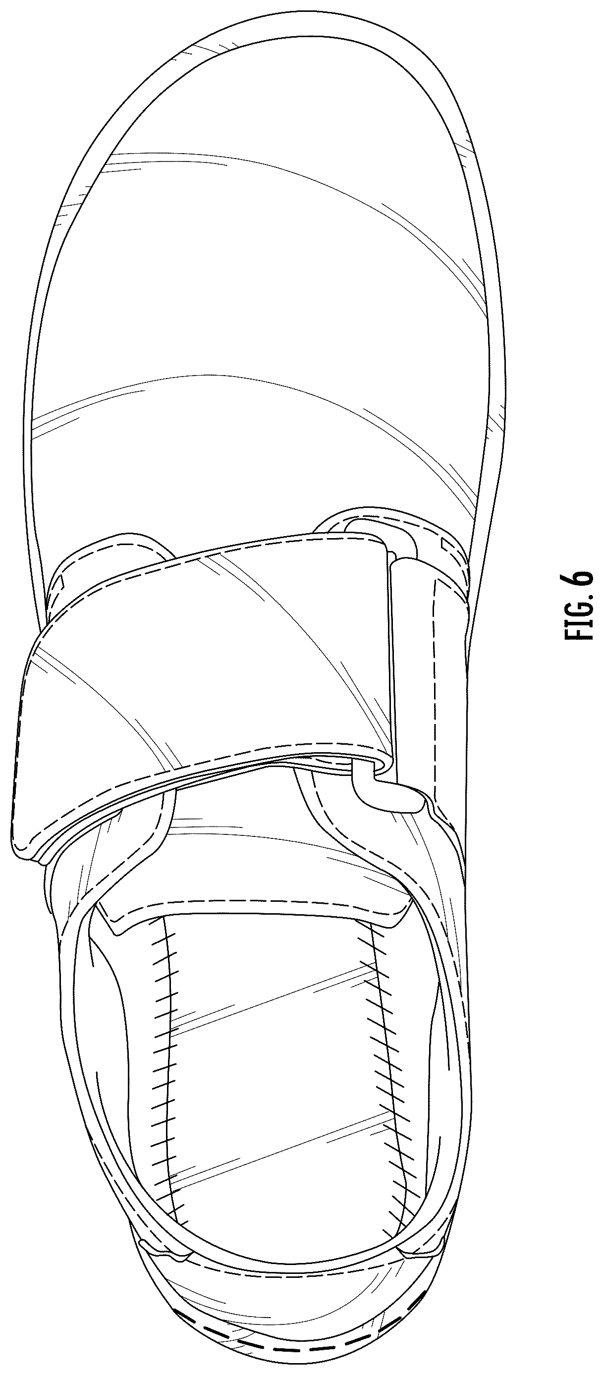 Patent USD1123321 Figure 5 – Shoe