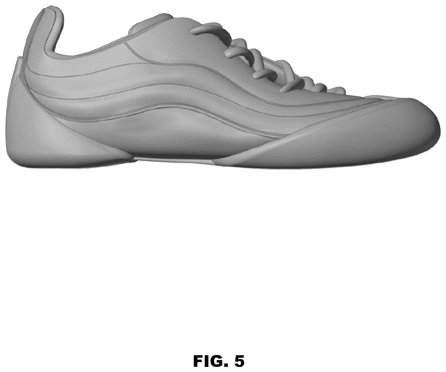 Patent USD1123322 Figure 5 – Footwear