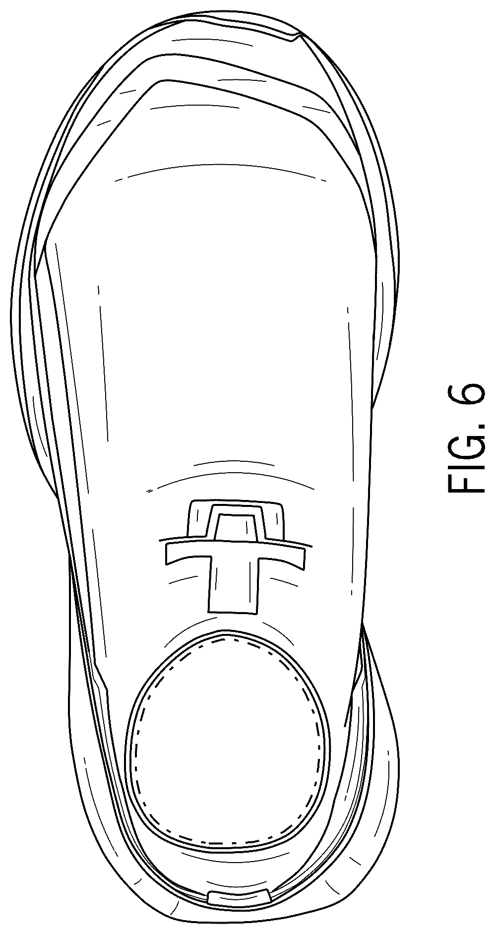 Patent USD1123323 Figure 5 – Footwear