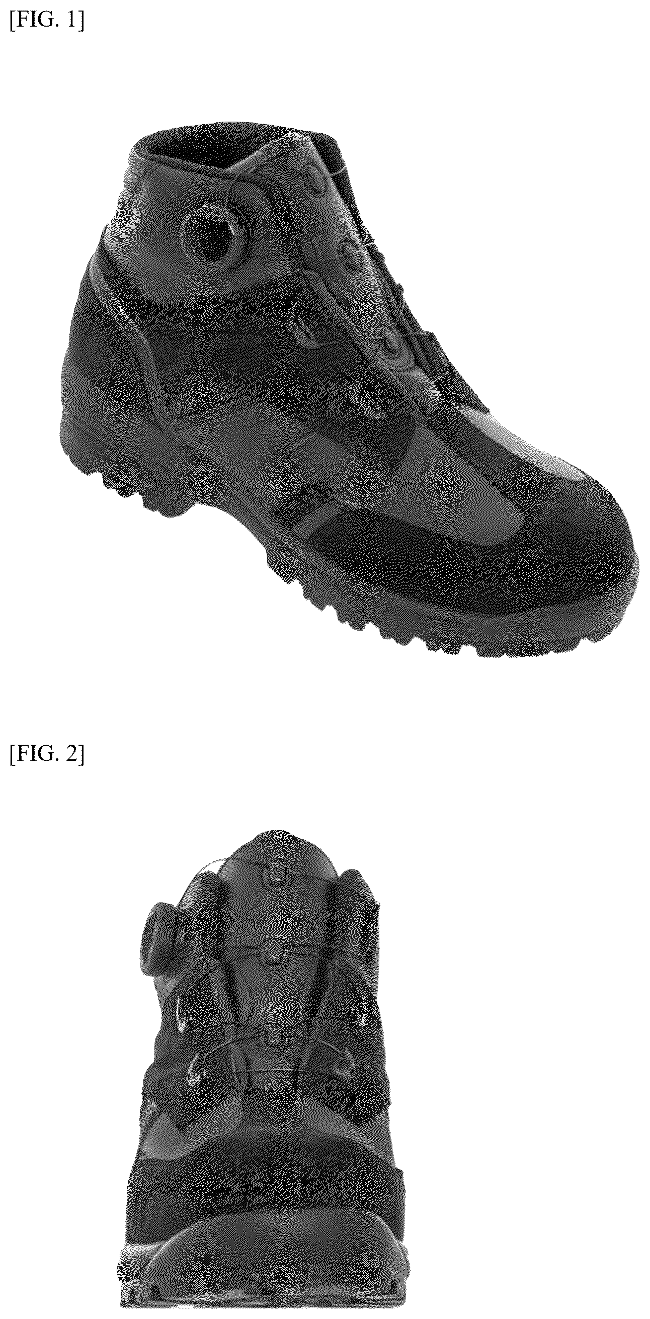 Patent USD1123324 — Safety shoe — Figure 1