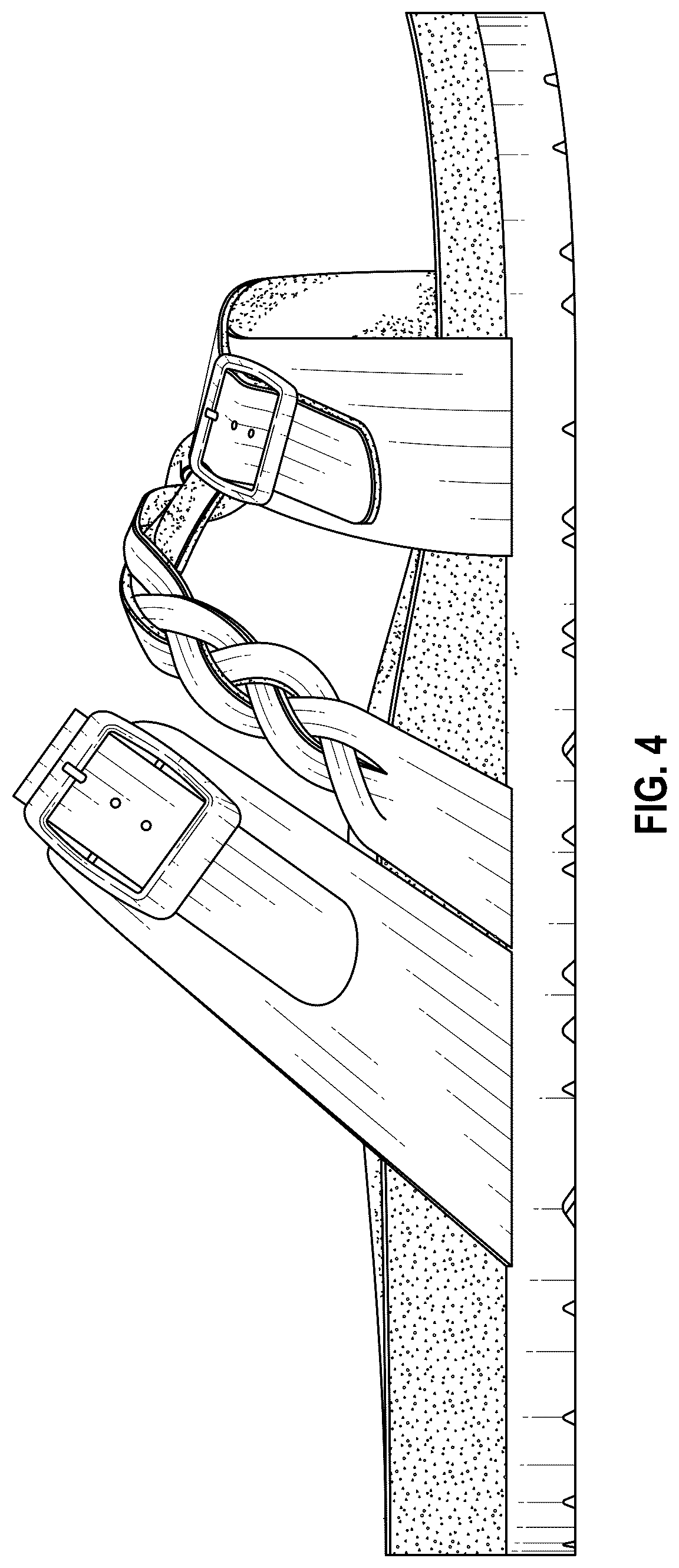 Patent USD1123326 Figure 3 – Sandals