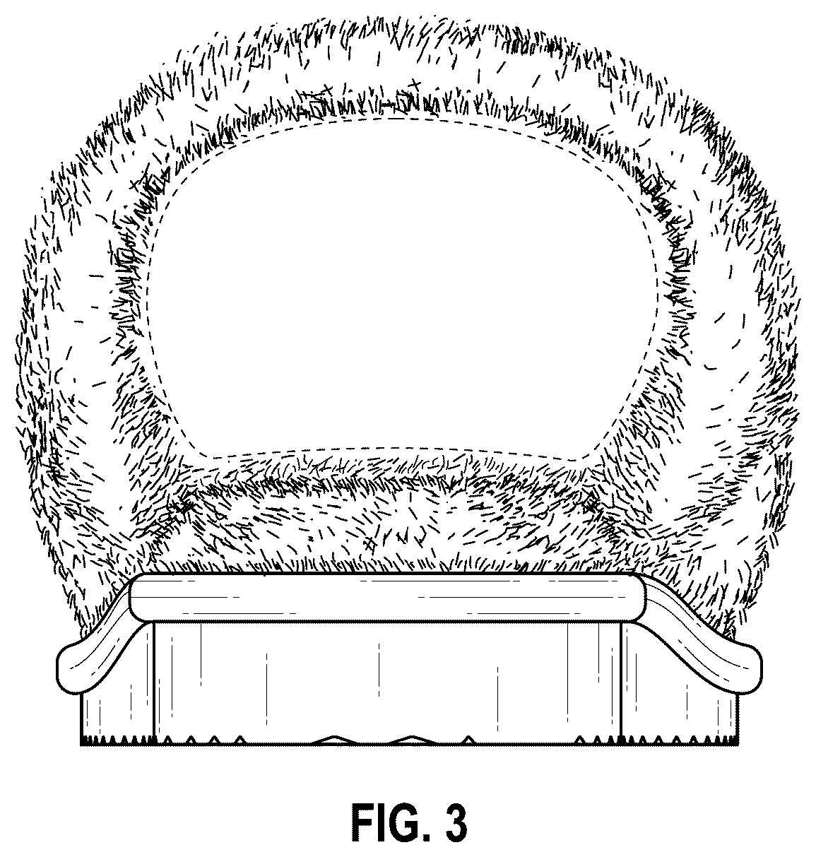 Patent USD1123327 Figure 3 – Knitted slippers