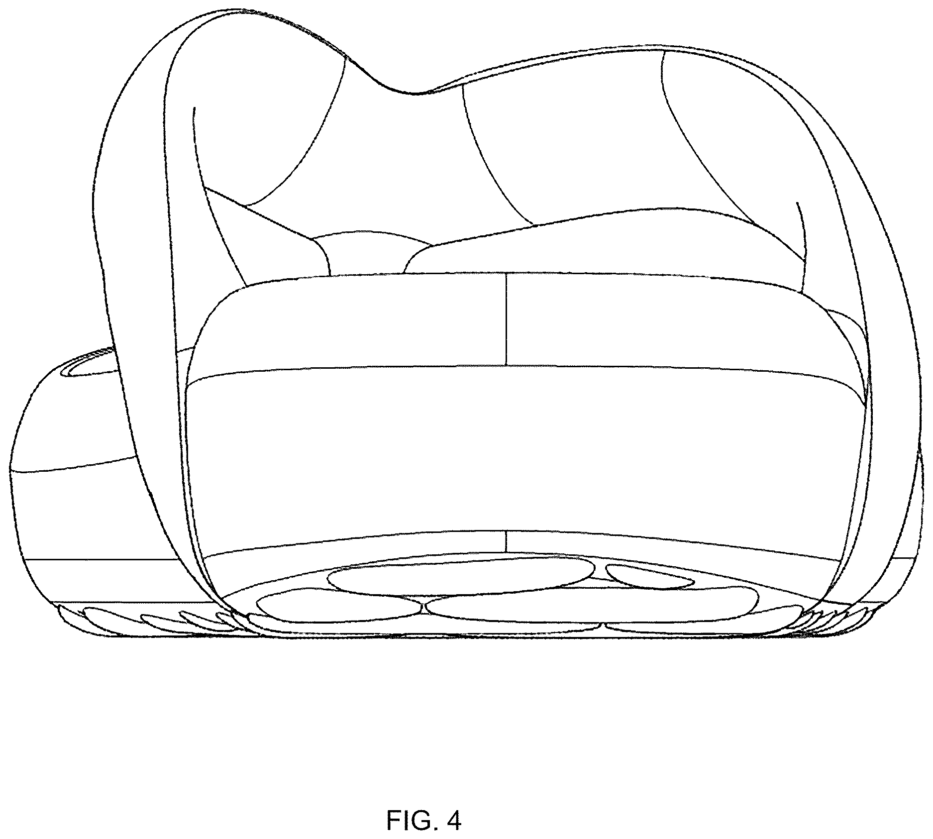 Patent USD1123328 Figure 4 – Footwear