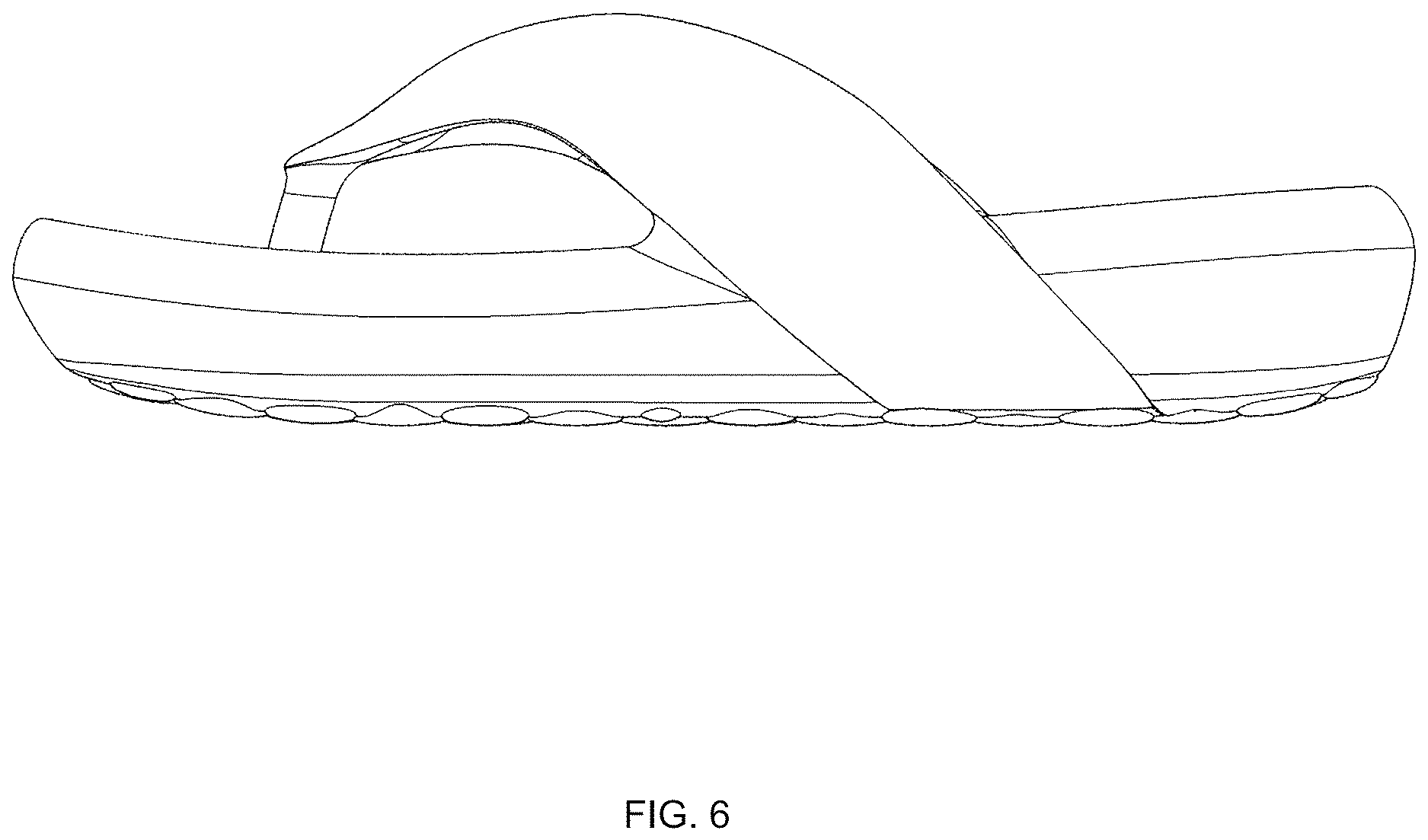 Patent USD1123328 Figure 6 – Footwear