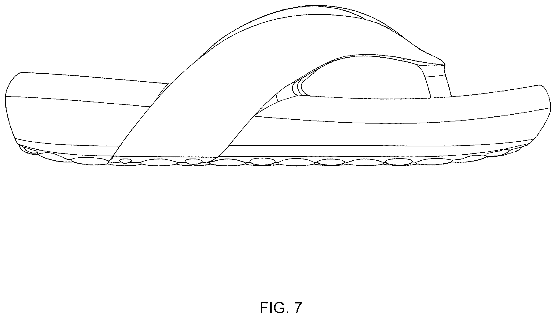 Patent USD1123328 Figure 7 – Footwear