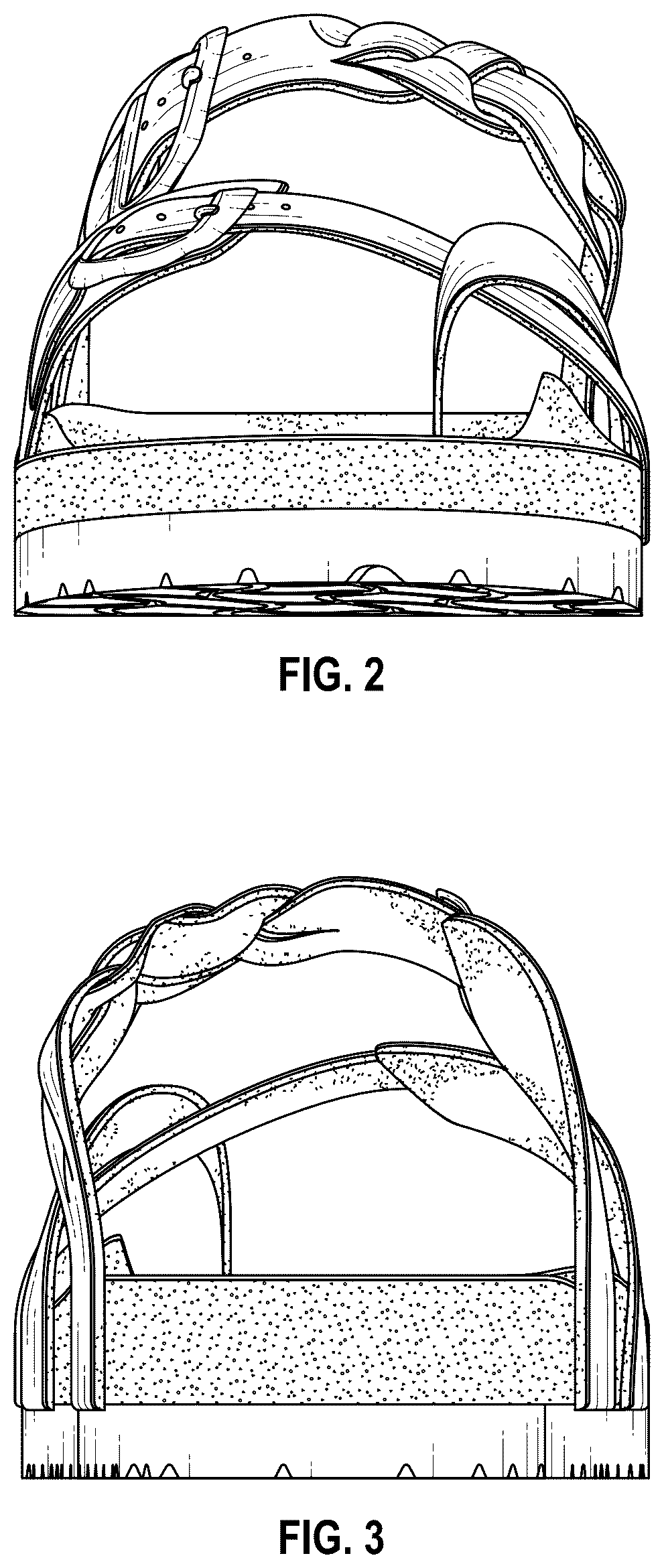 Patent USD1123330 Figure 2 – Sandals