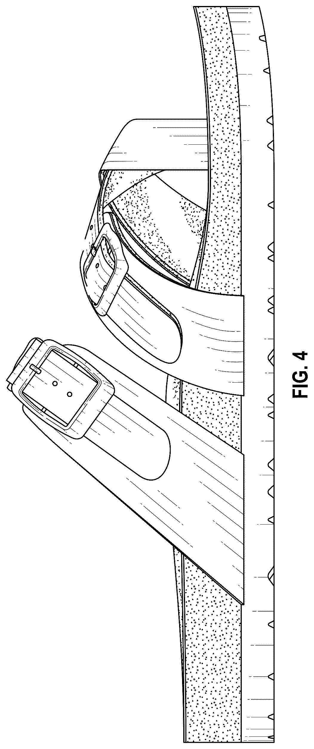 Patent USD1123330 Figure 3 – Sandals