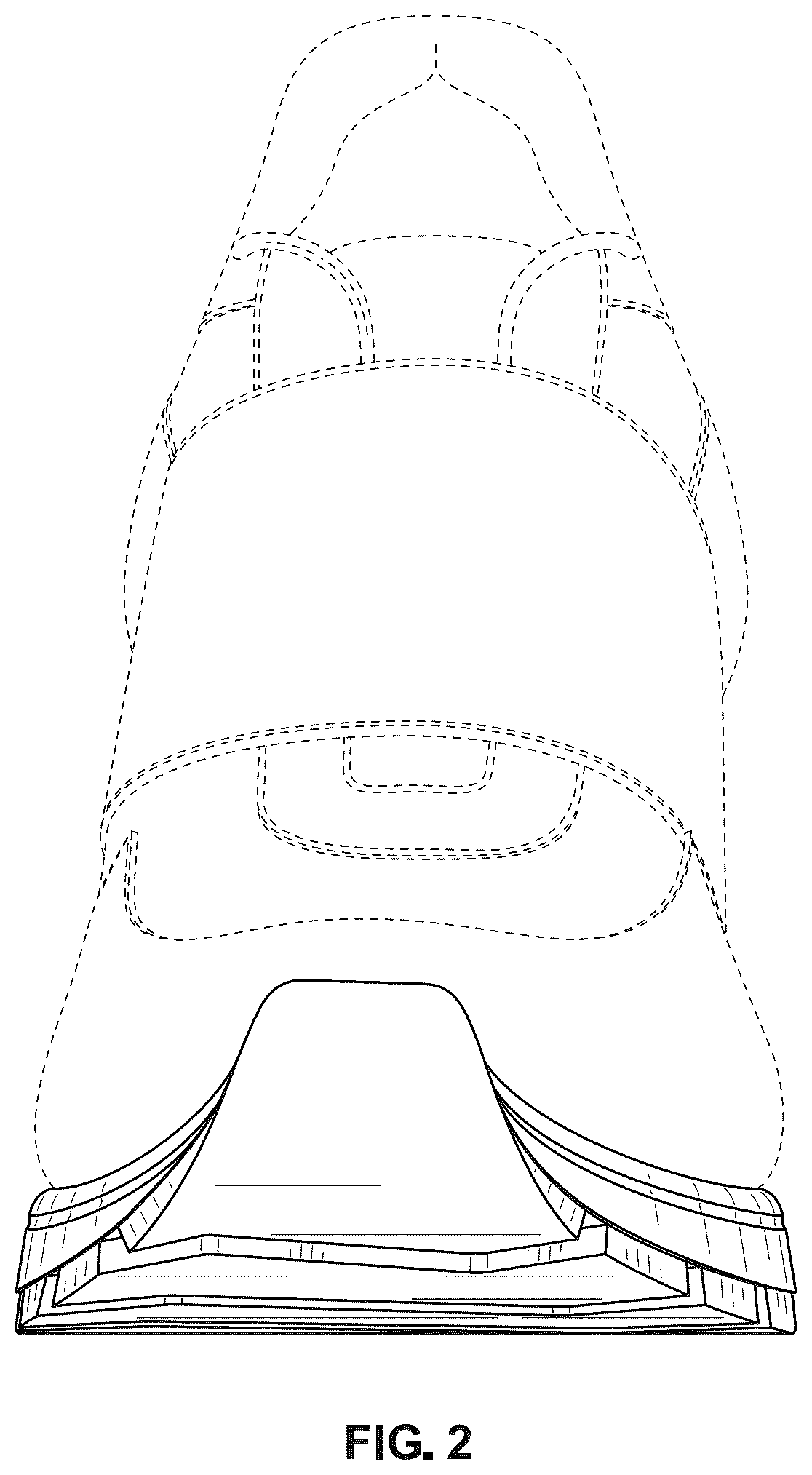 Patent USD1123331 Figure 2 – Shoe