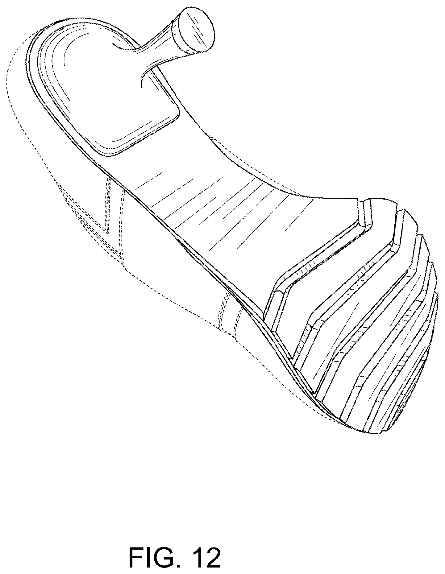 Patent USD1123331 Figure 10 – Shoe