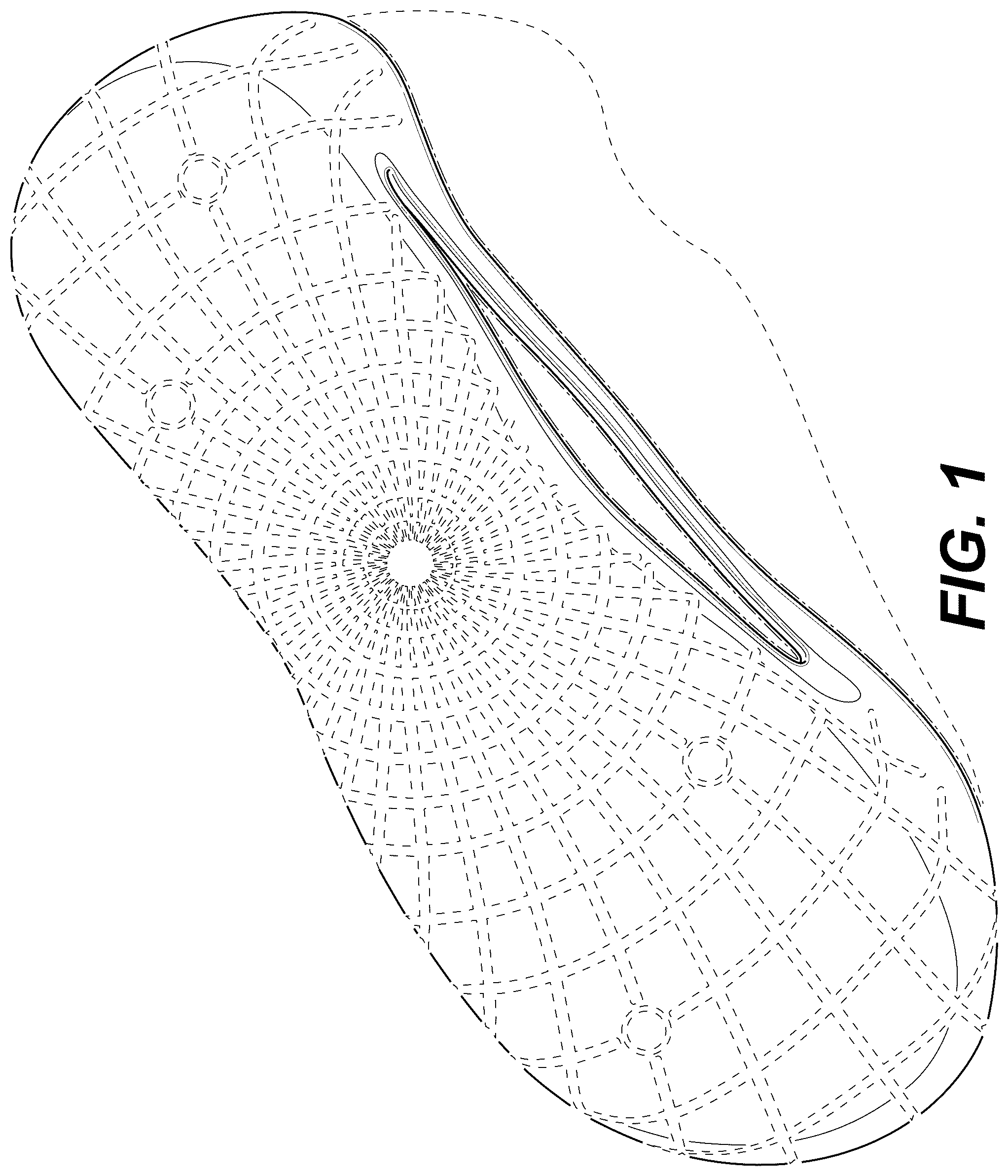 Patent USD1123333 Figure 1 – Footwear