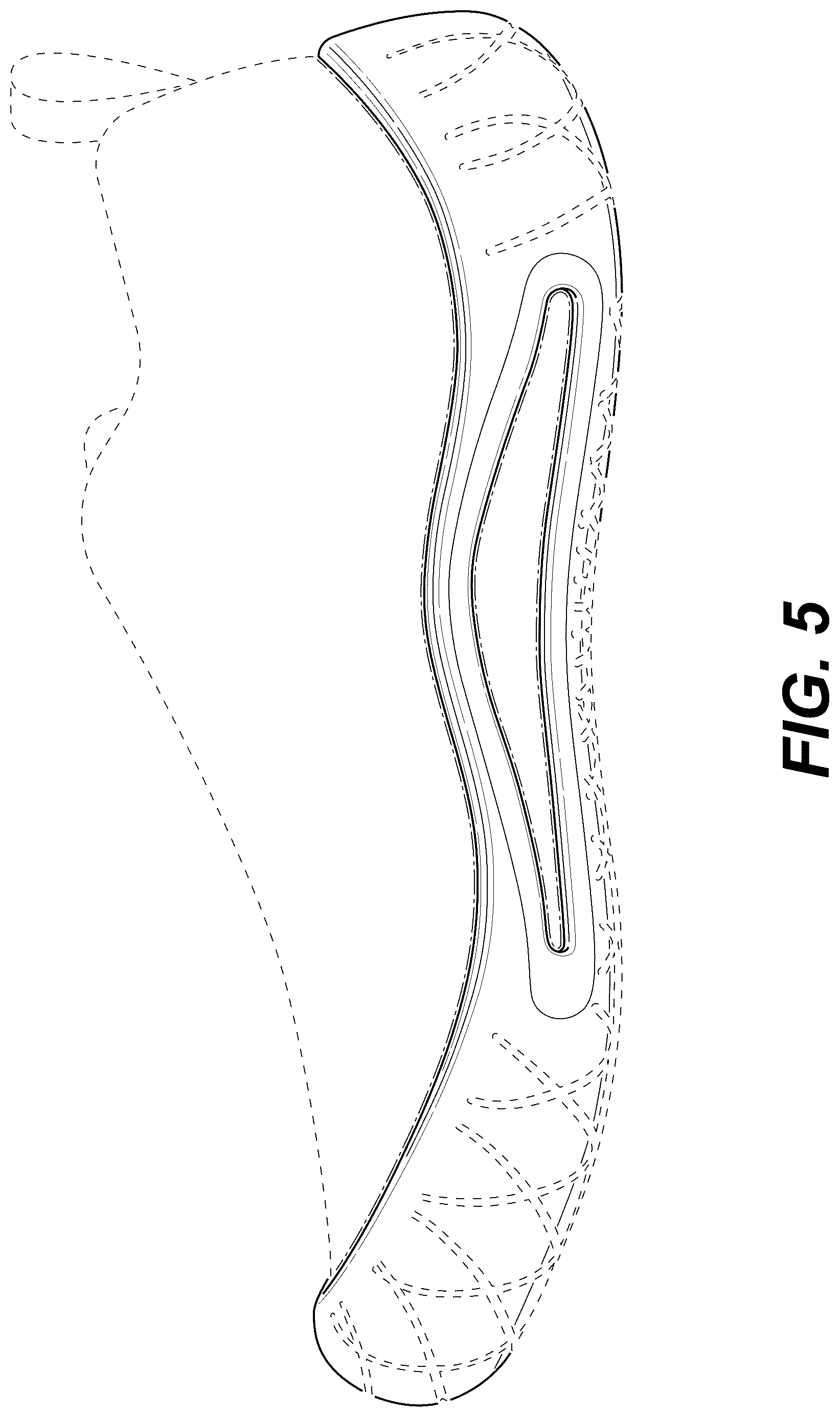 Patent USD1123333 Figure 5 – Footwear