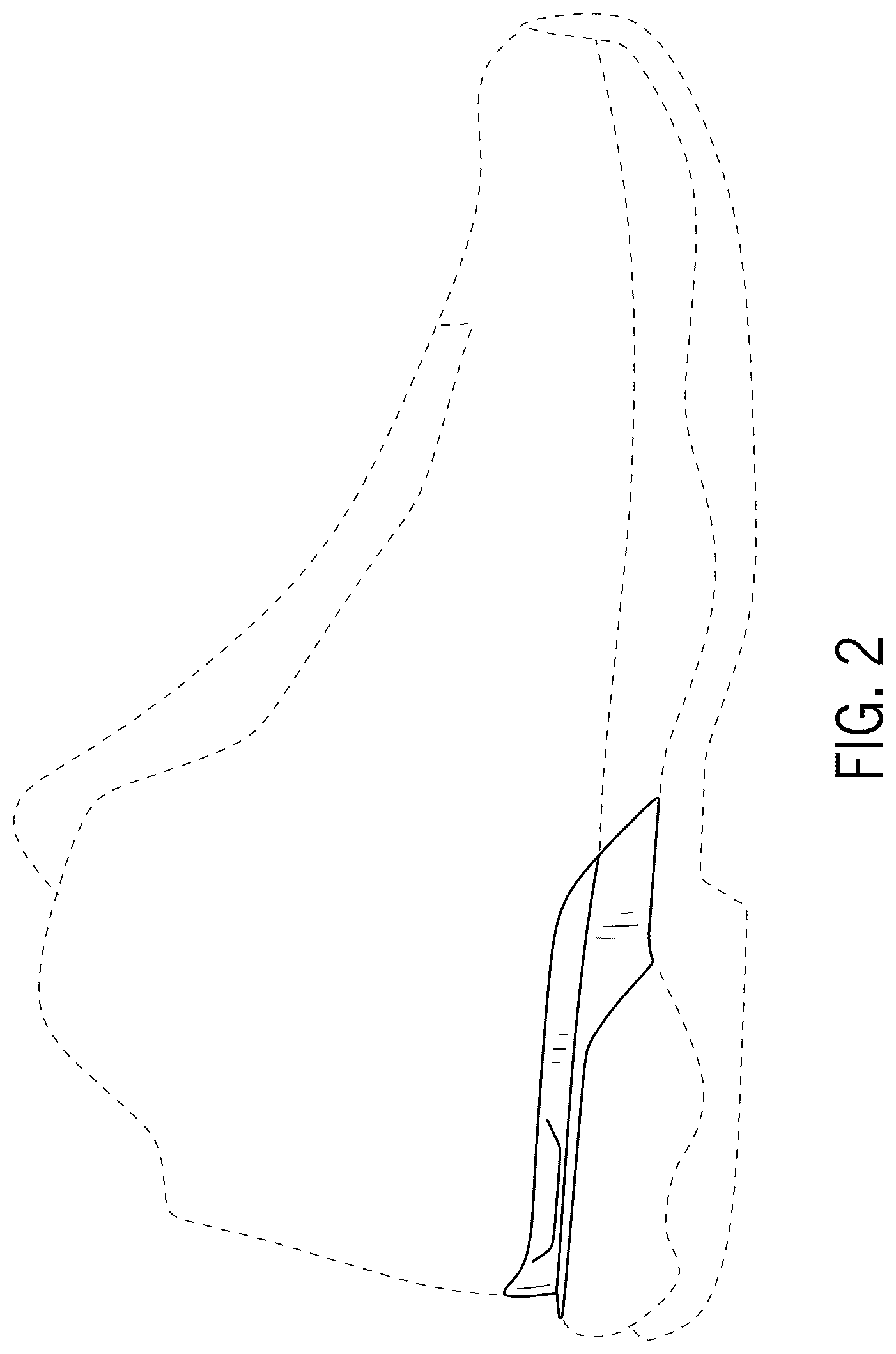 Patent USD1123335 Figure 2 – Footwear article