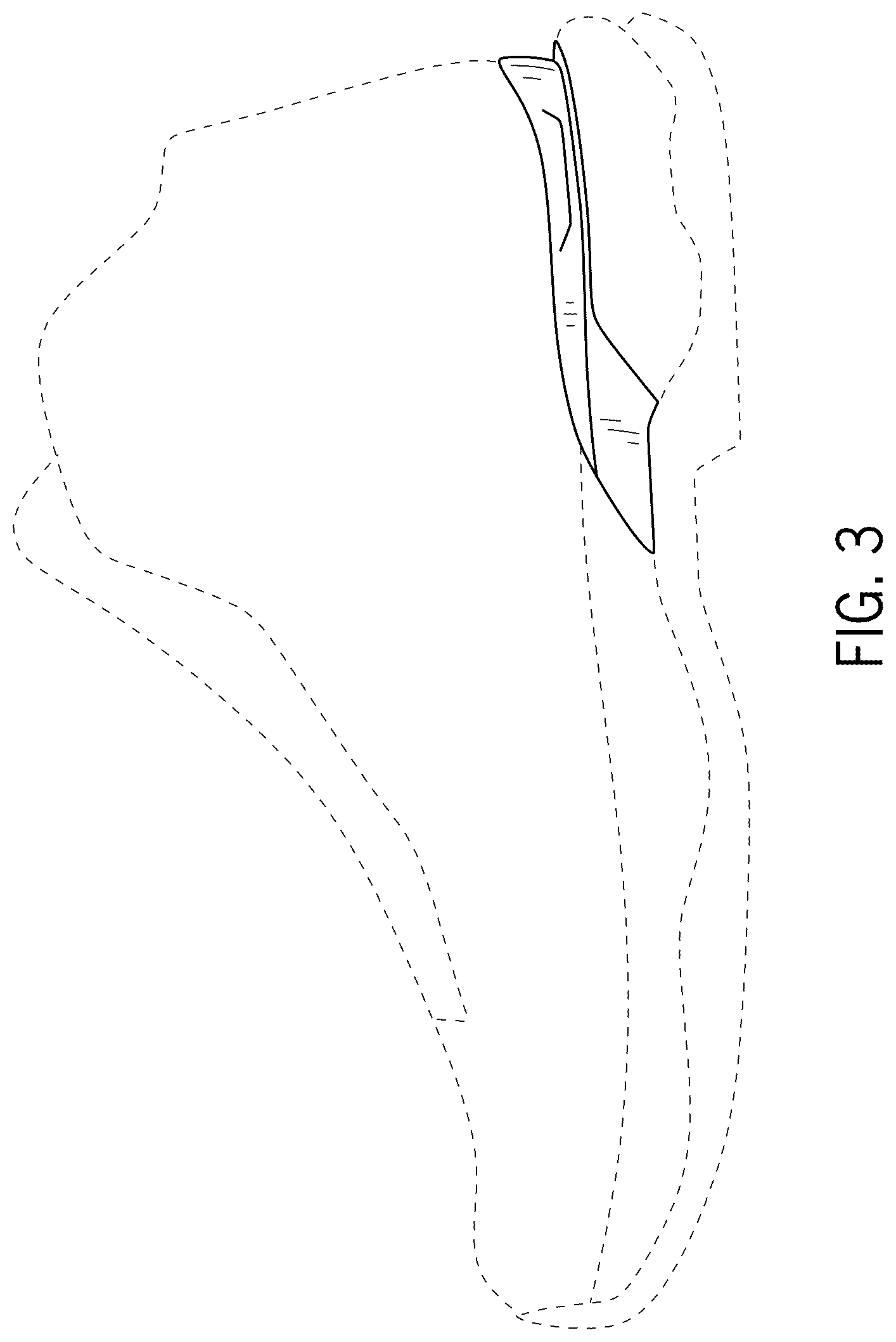 Patent USD1123335 Figure 3 – Footwear article