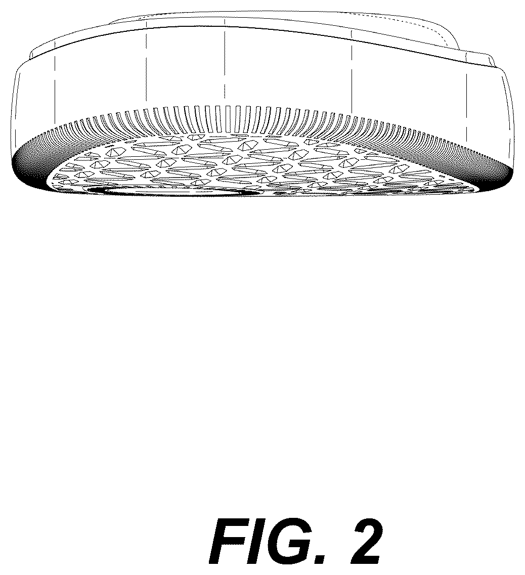 Patent USD1123337 Figure 2 – Sole for footwear