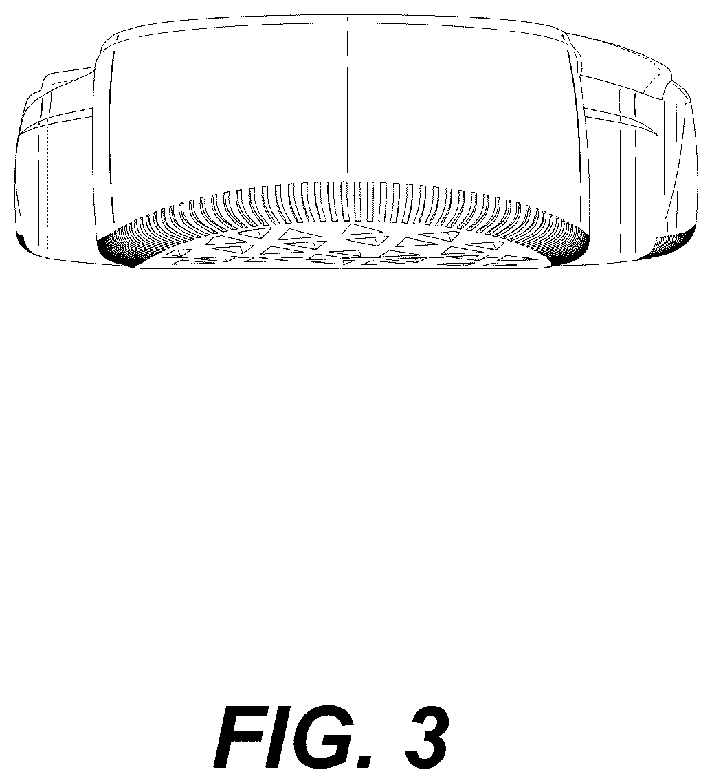 Patent USD1123337 Figure 3 – Sole for footwear