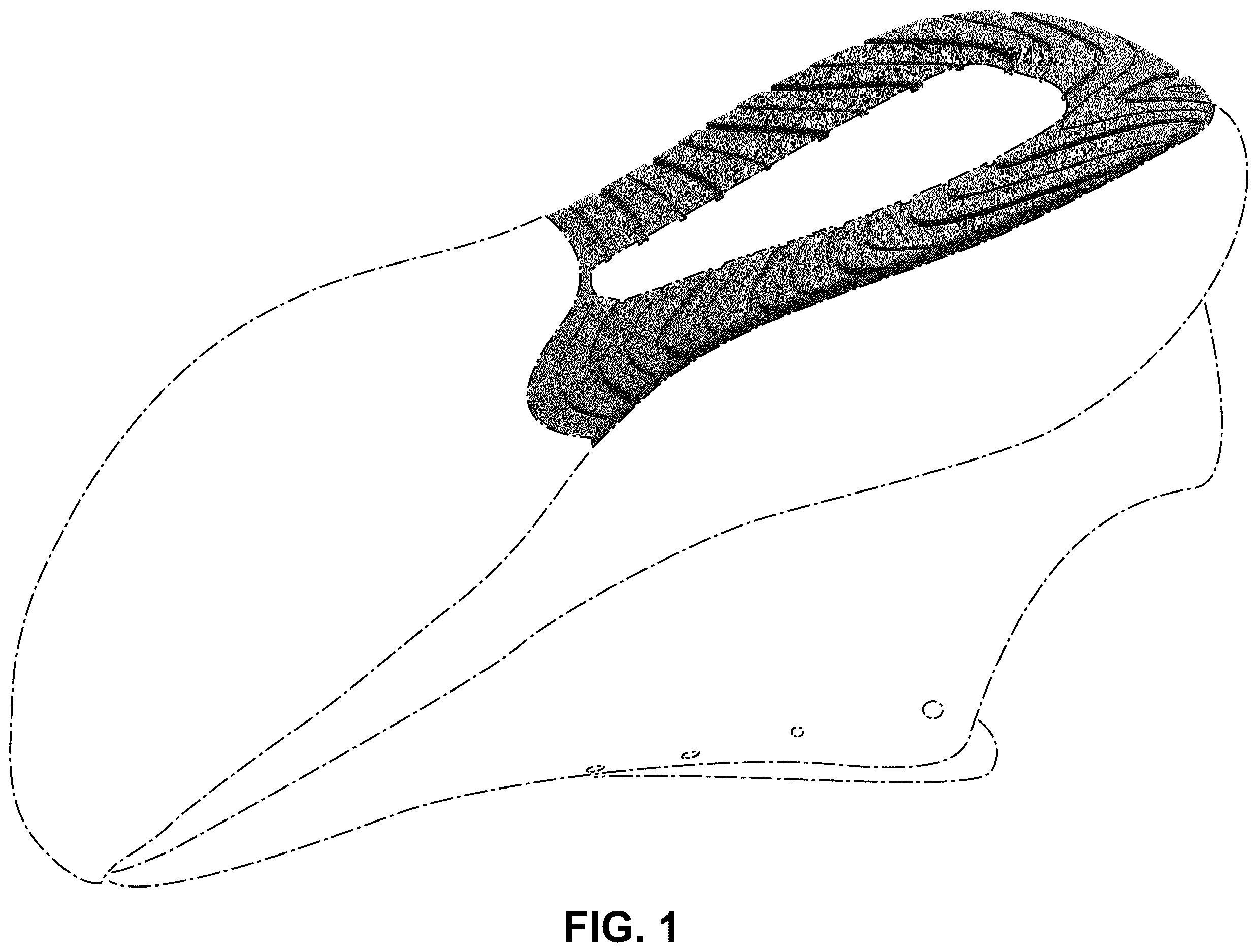 Patent USD1123338 — Shoe — Figure 1