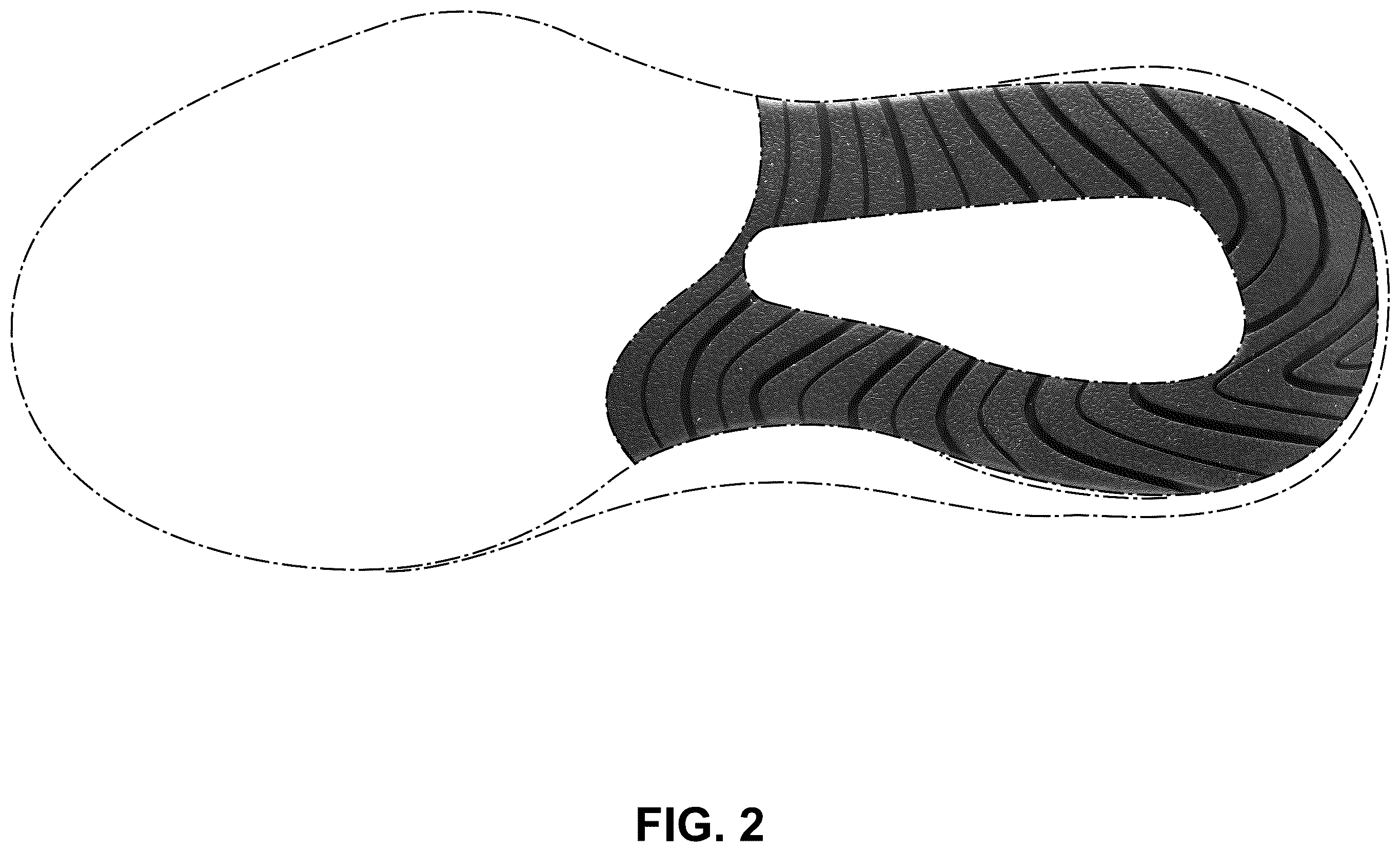 Patent USD1123338 Figure 2 – Shoe
