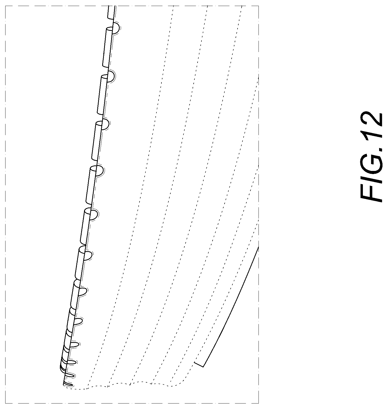 Patent USD1123339 Figure 12 – Shoe sole