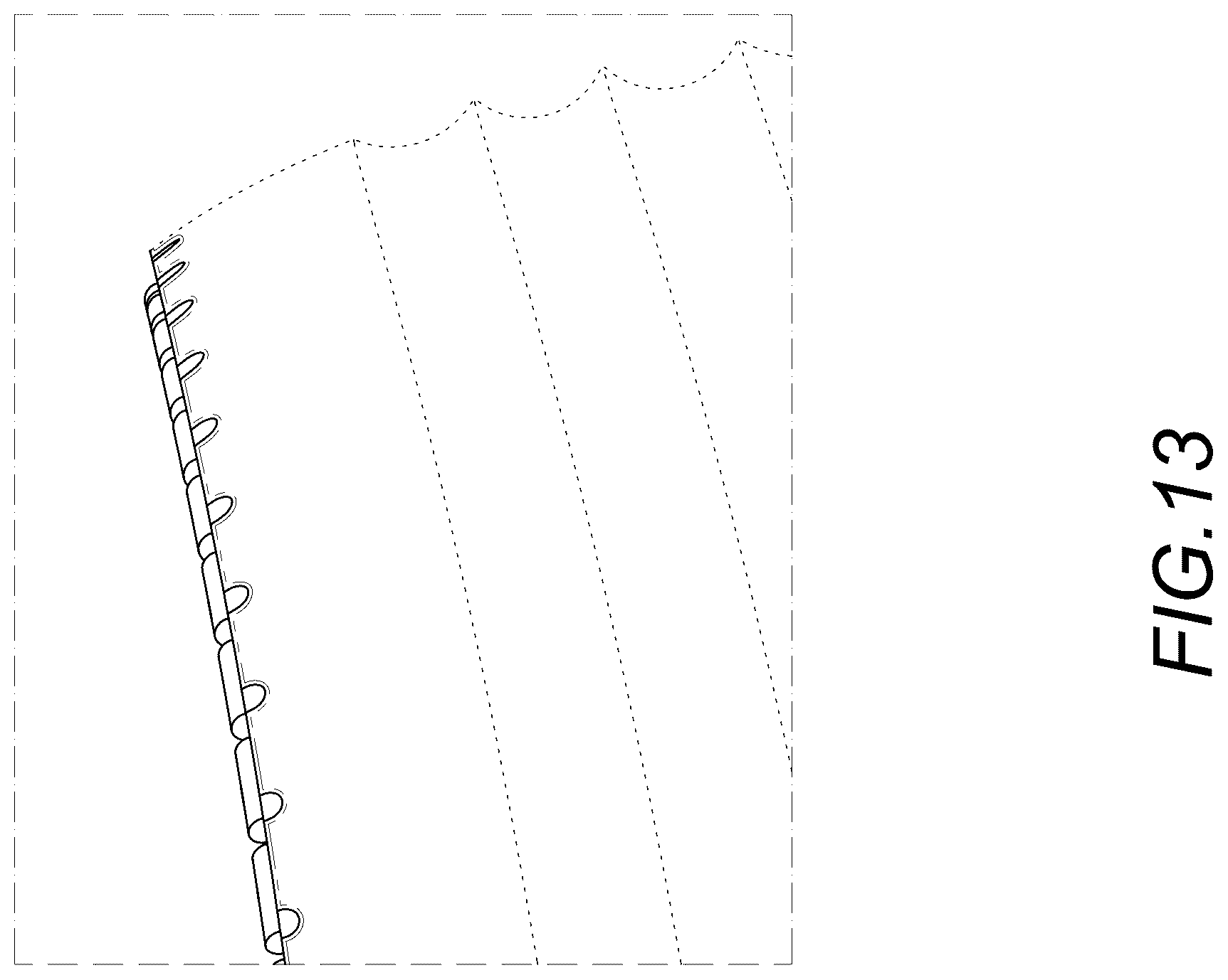 Patent USD1123339 Figure 13 – Shoe sole